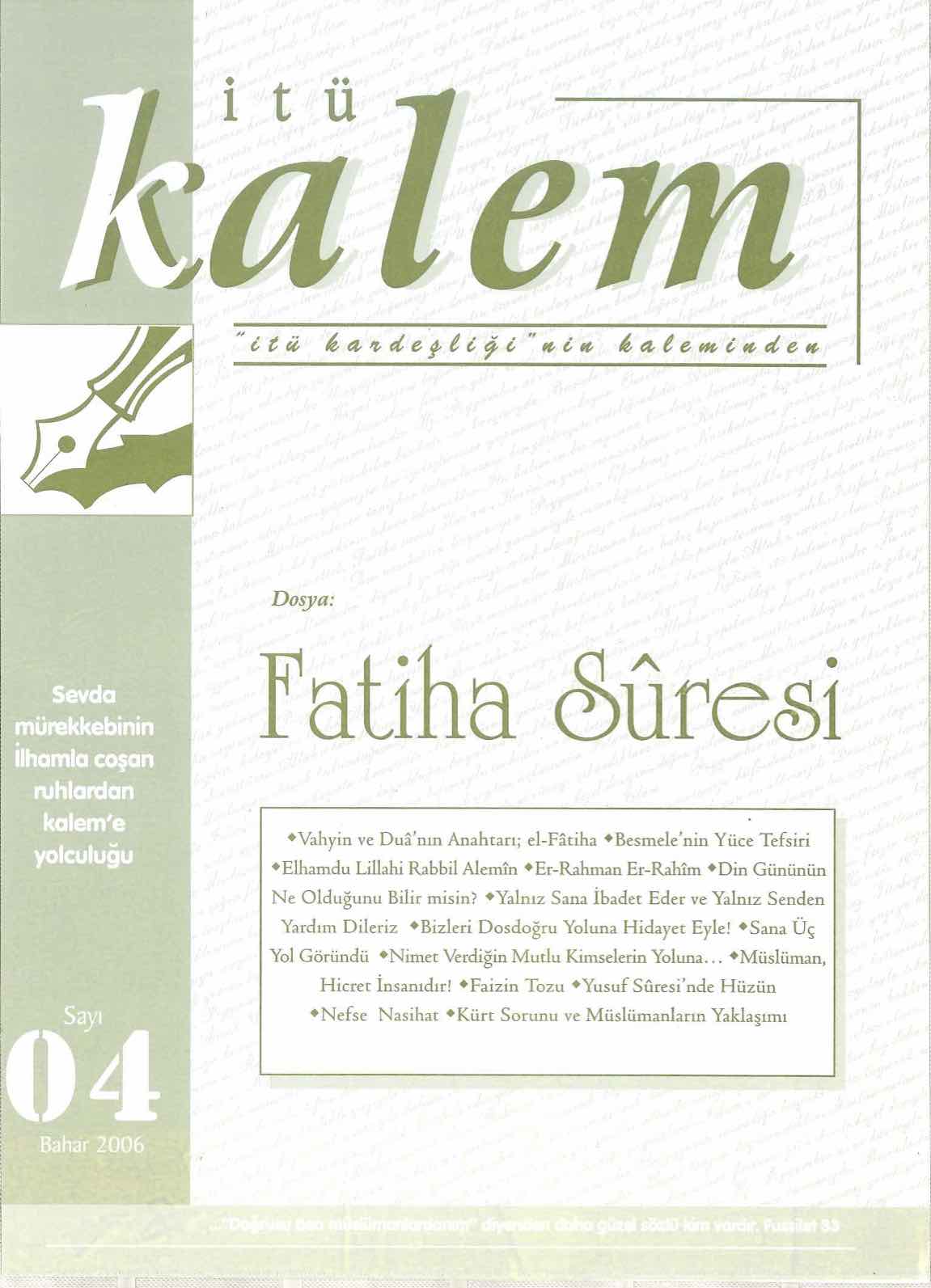 4. Sayı Kapağı