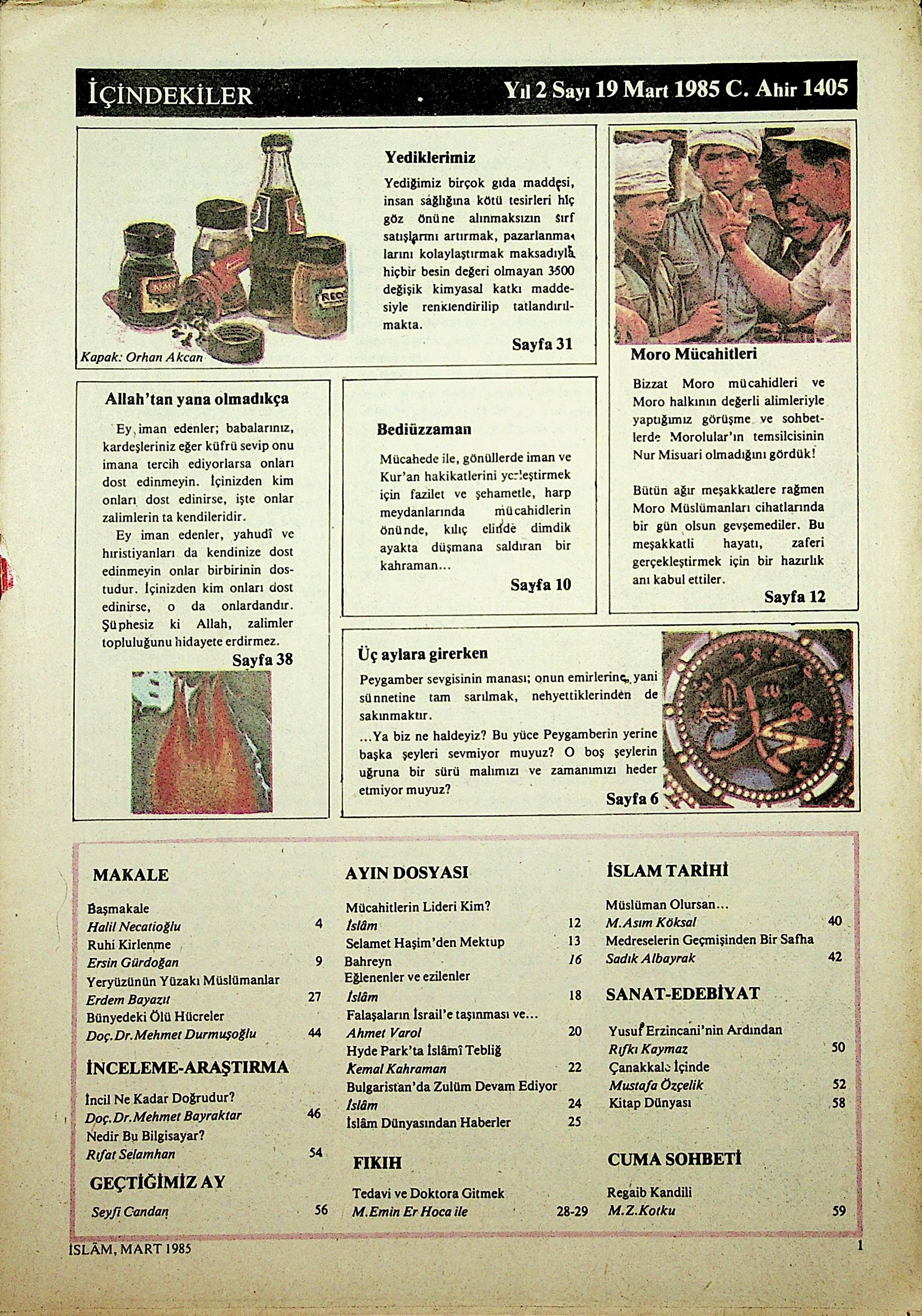 19. Sayı Kapağı