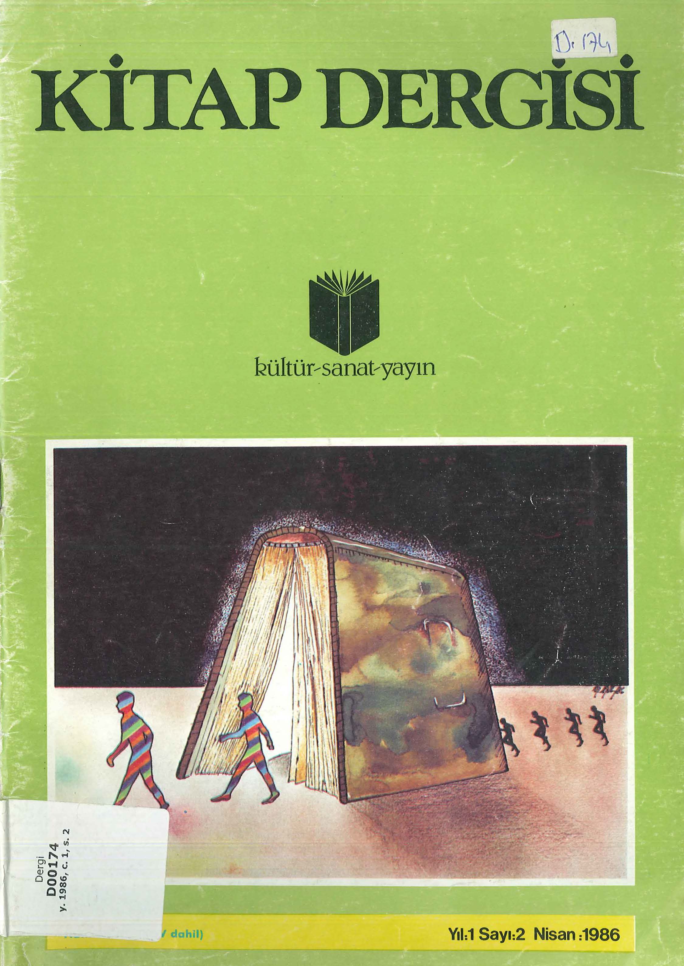 1. Cilt 1. Sayı Kapağı