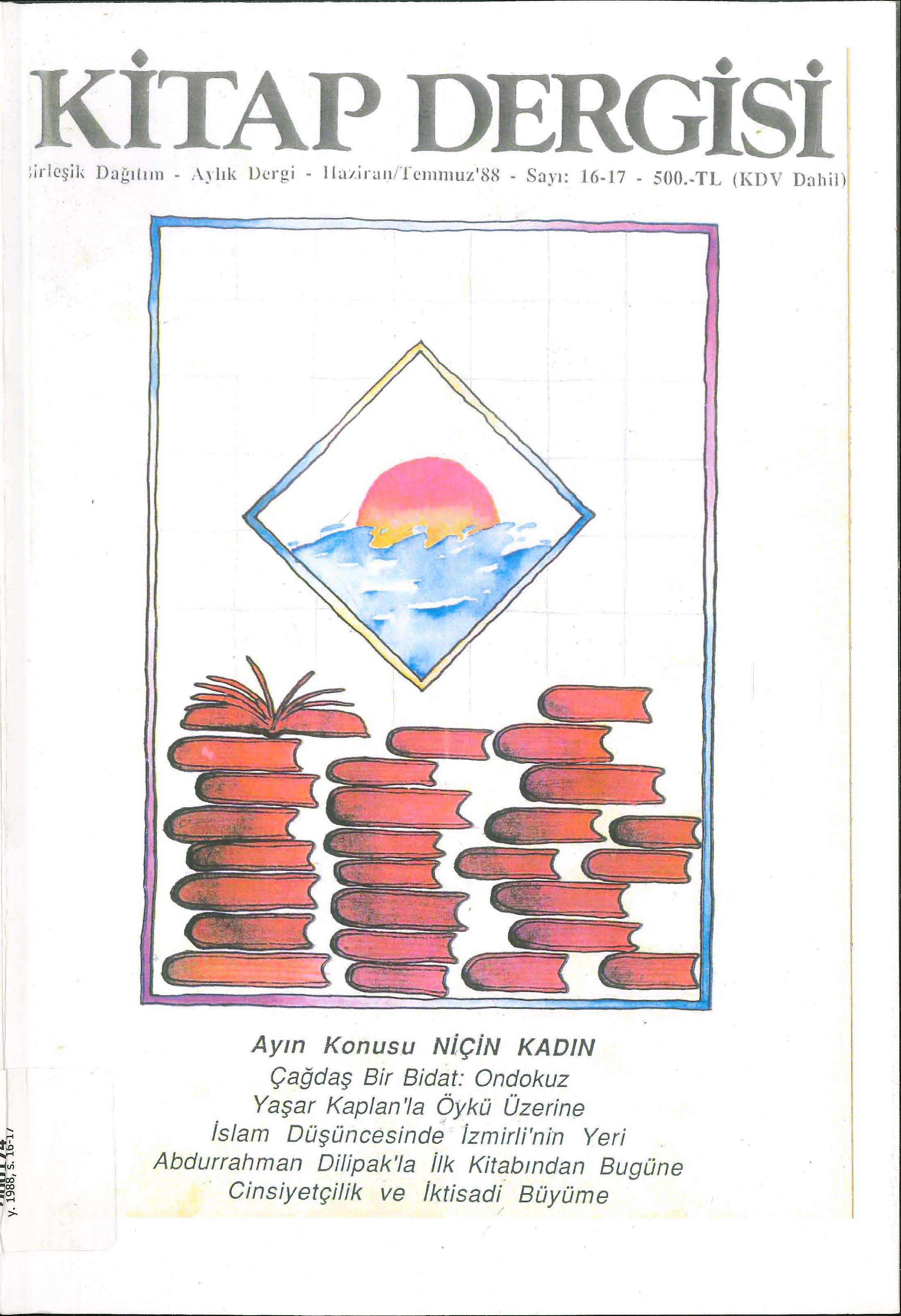 2. Cilt 16-17. Sayı Kapağı