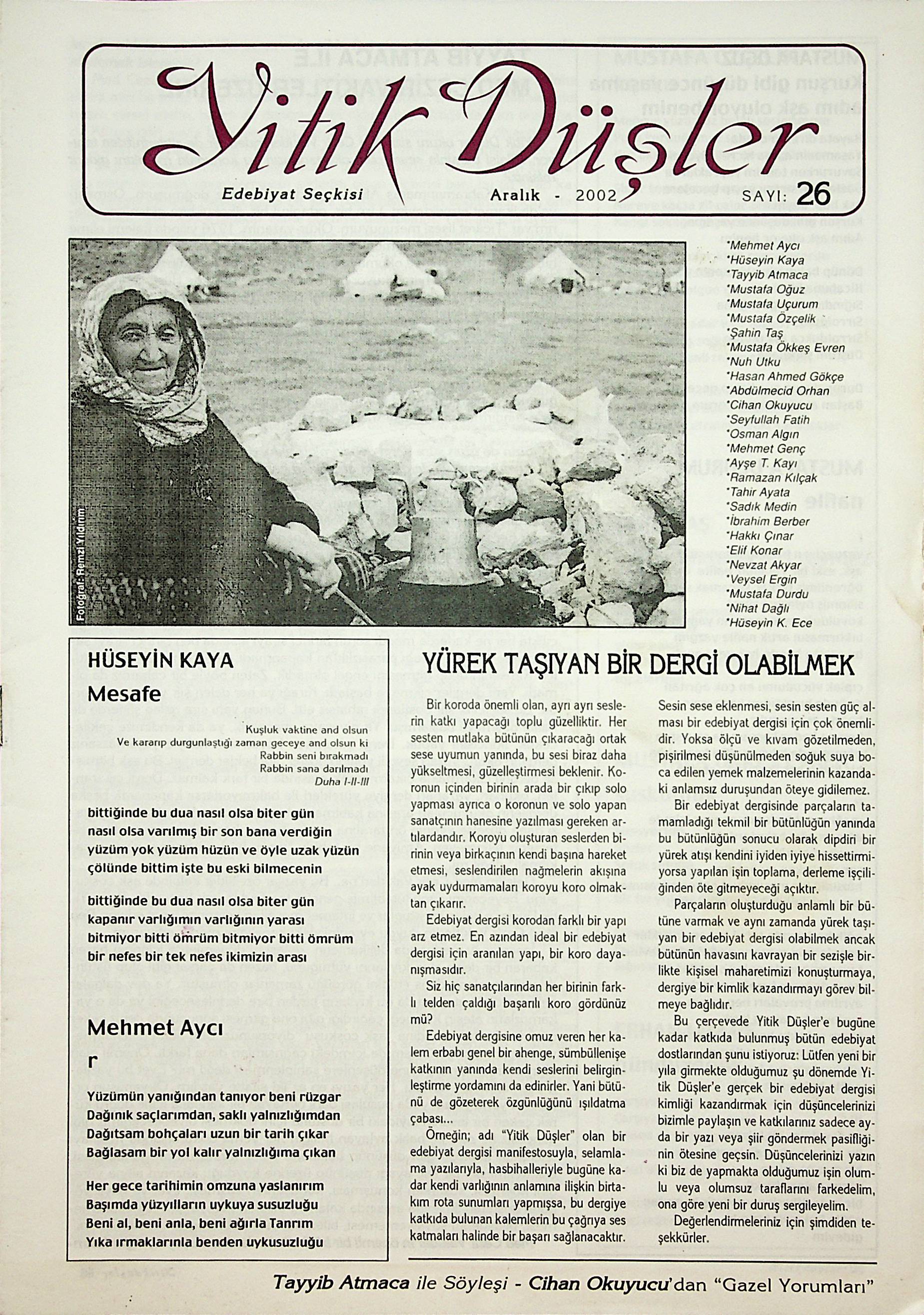 26. Sayı Kapağı