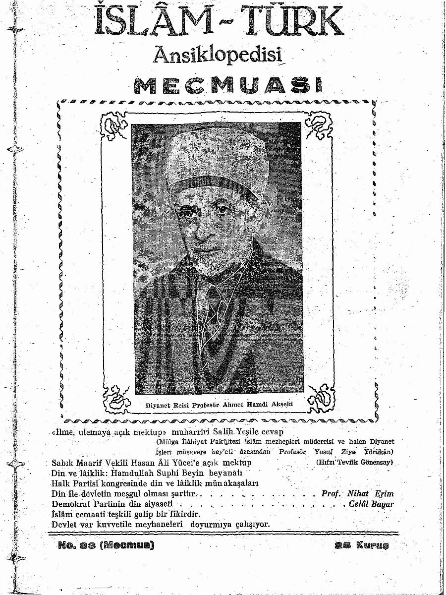 2. Cilt 88. Sayı Kapağı