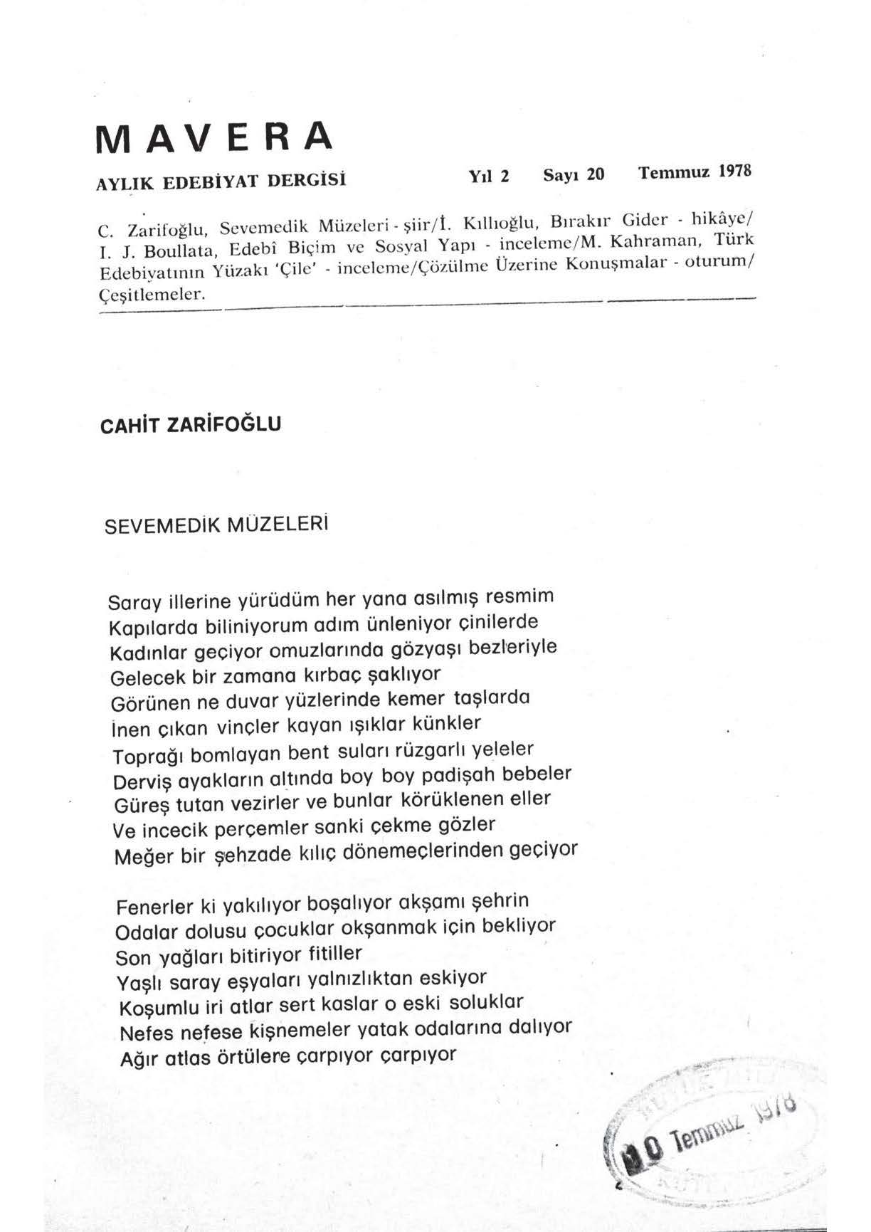 2. Cilt 20. Sayı Kapağı