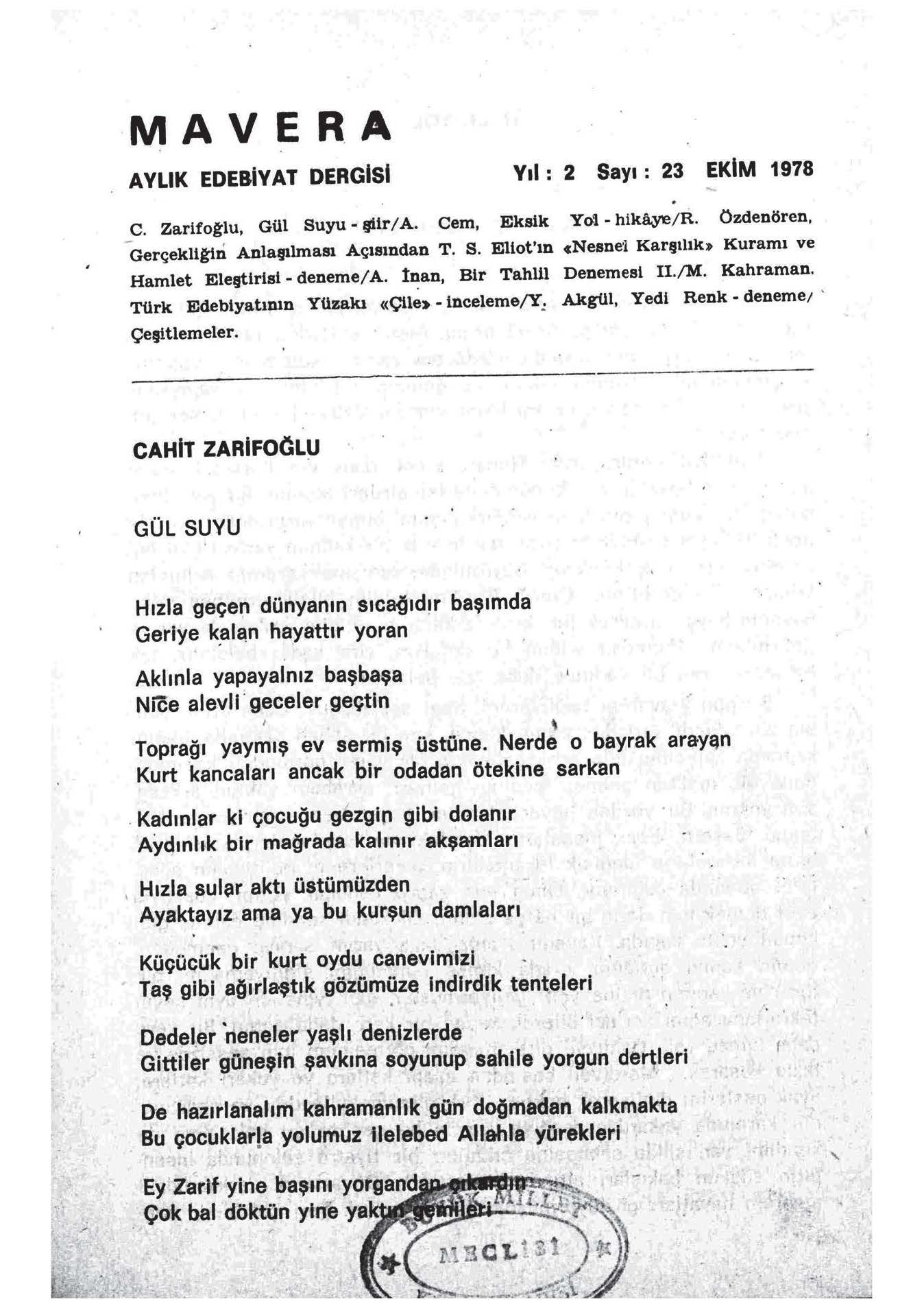 2. Cilt 23. Sayı Kapağı