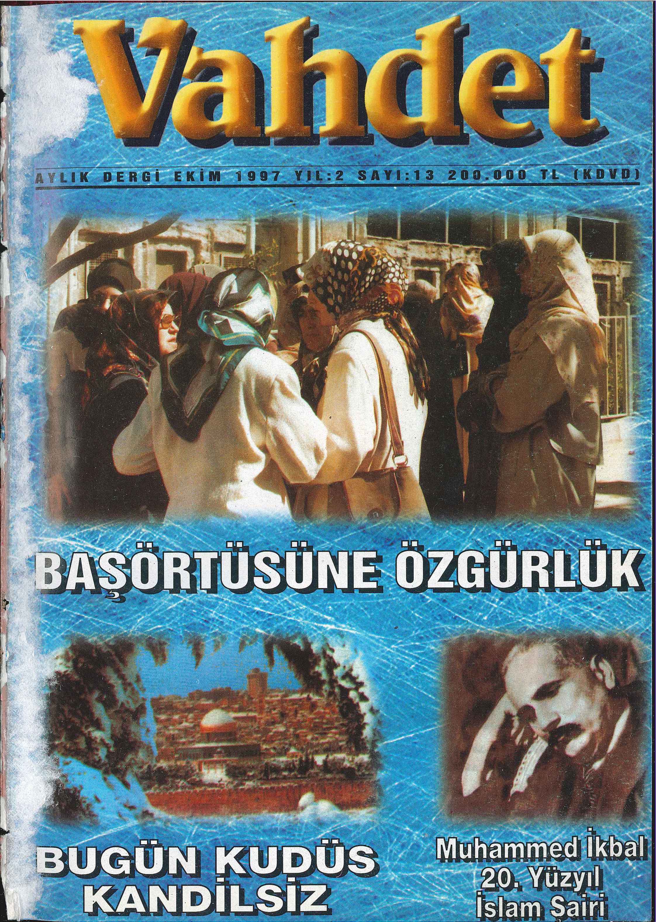 13. Sayı Kapağı