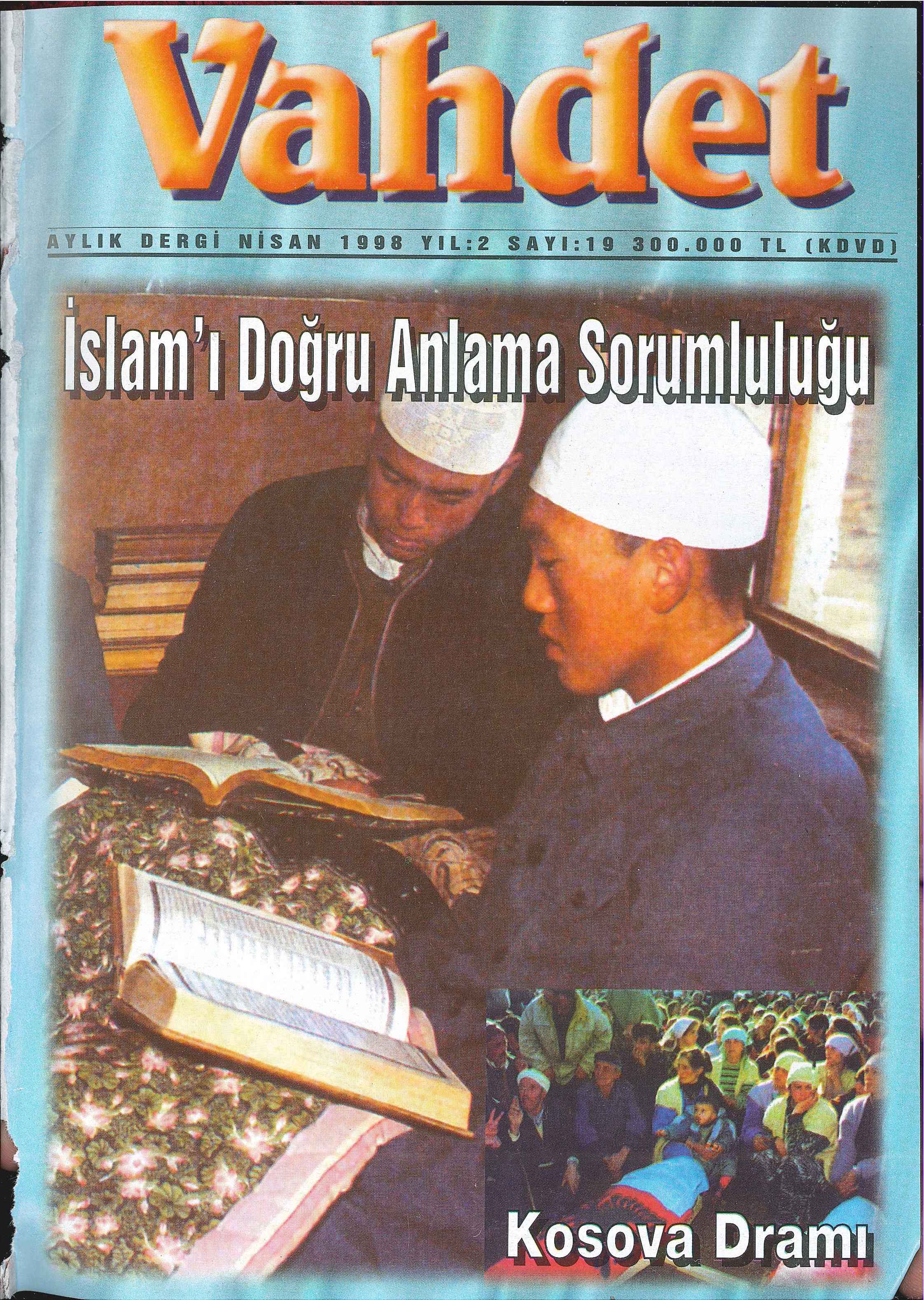 19. Sayı Kapağı
