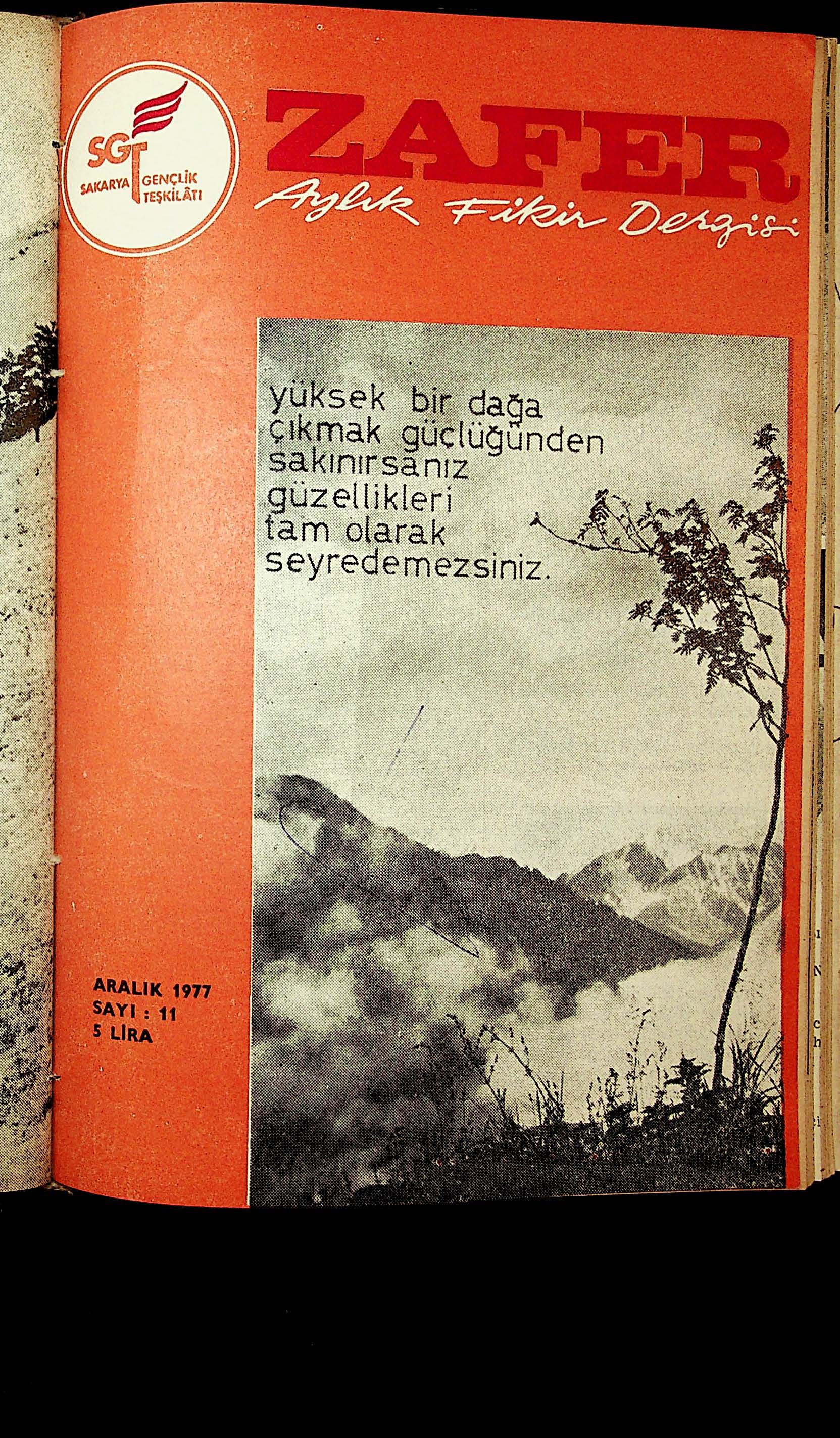 11. Sayı Kapağı