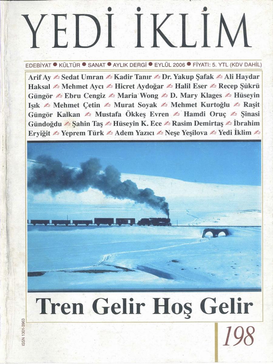 19. Cilt 198. Sayı Kapağı