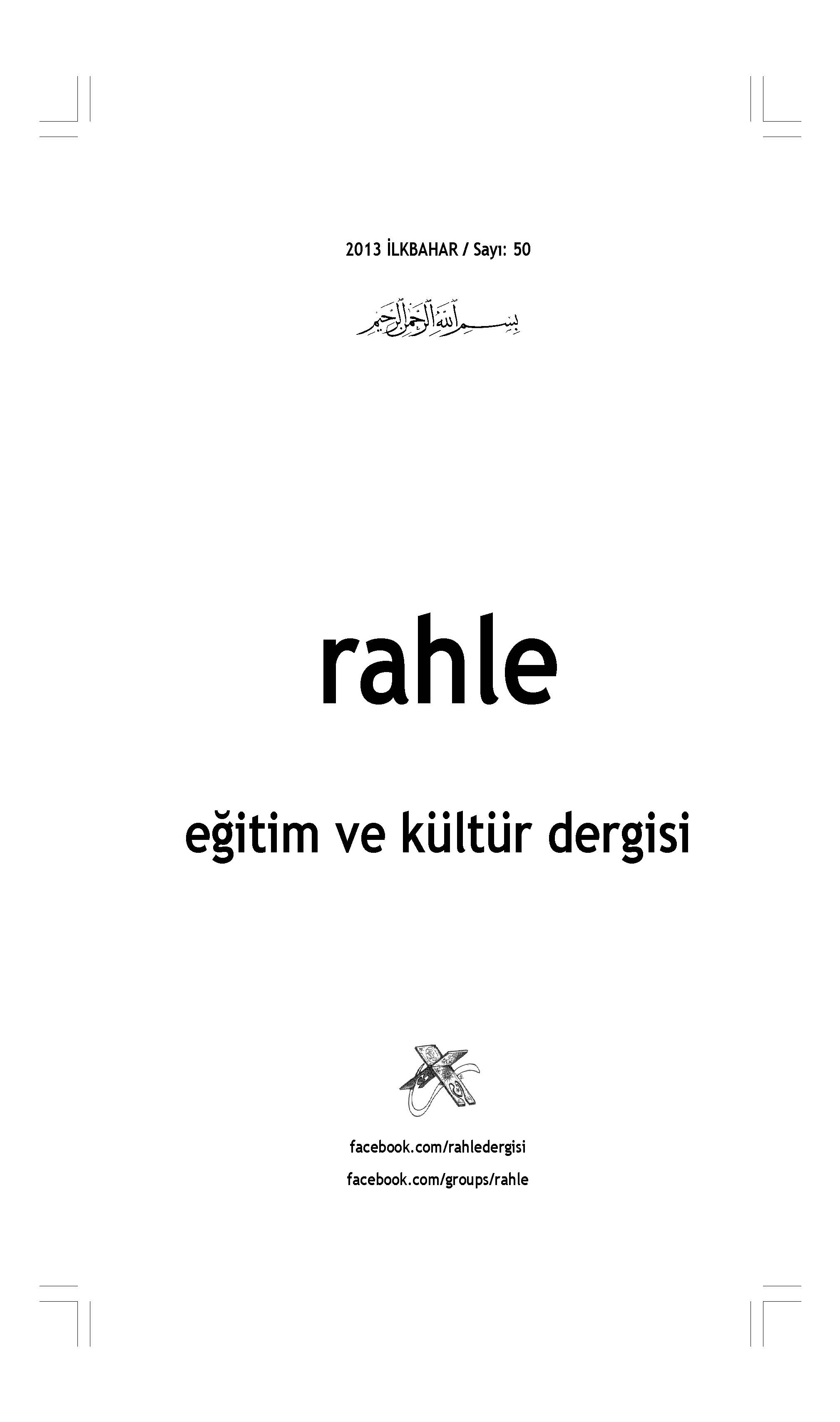 50. Sayı Kapağı