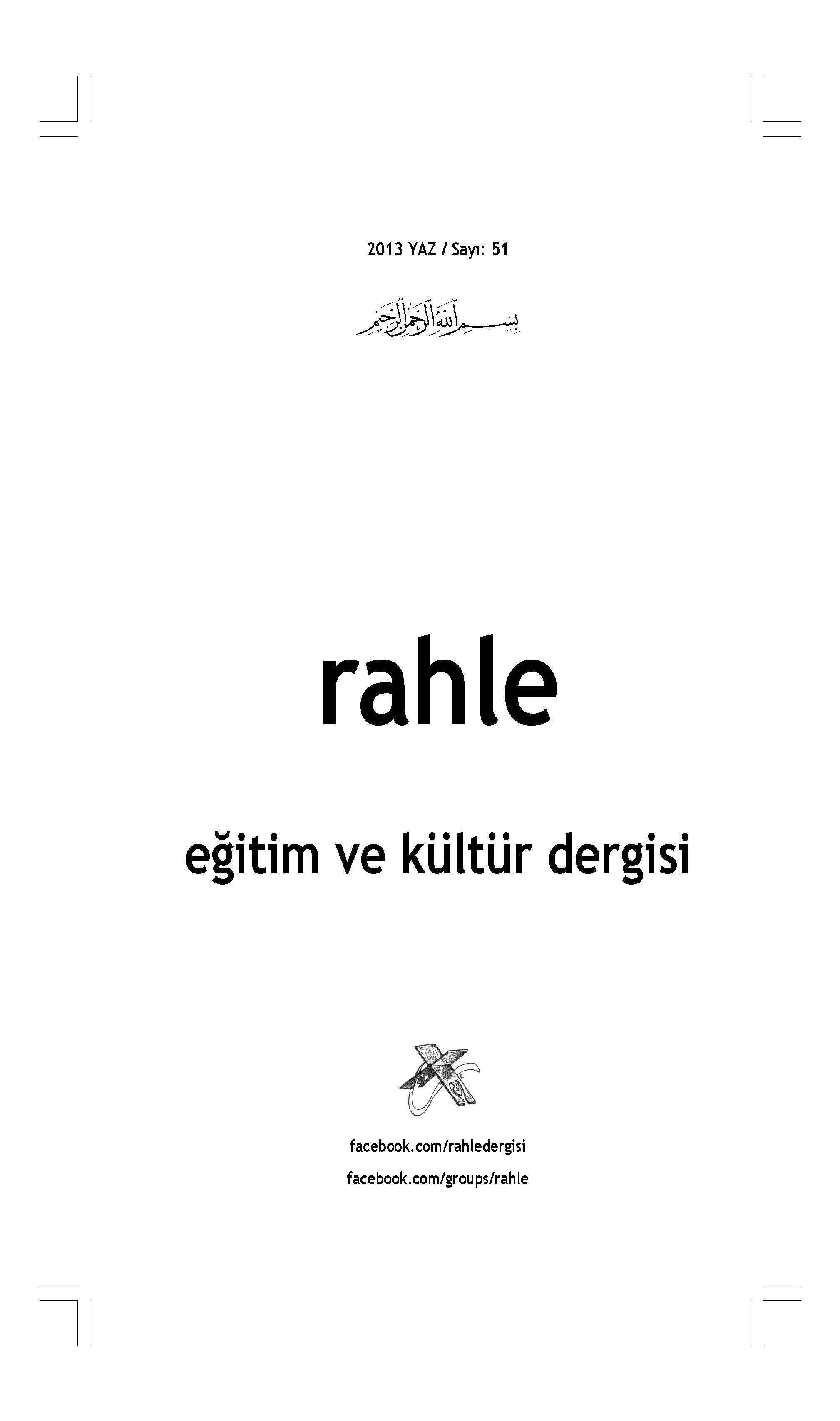 51. Sayı Kapağı