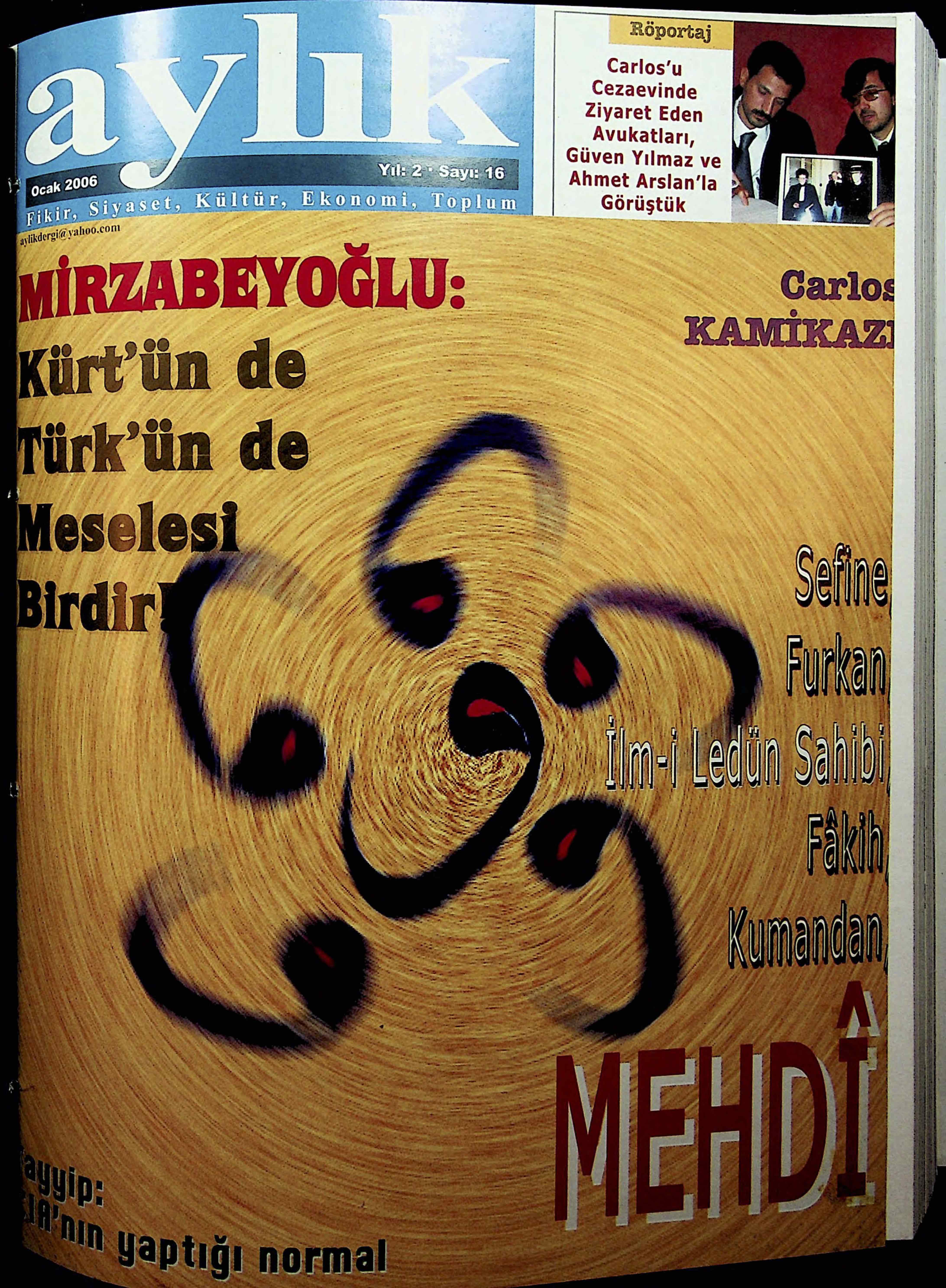 16. Sayı Kapağı