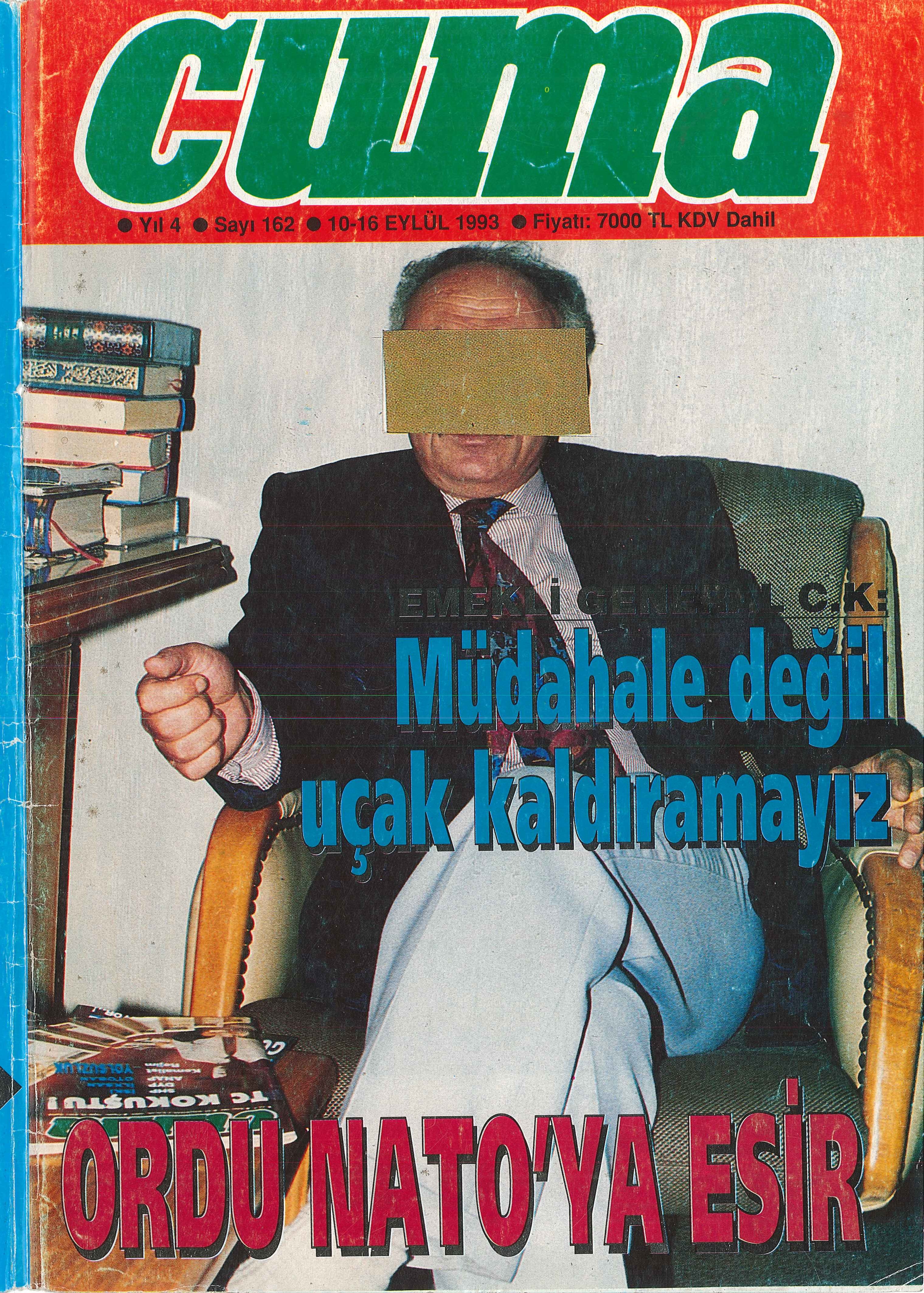 1. Cilt 162. Sayı Kapağı