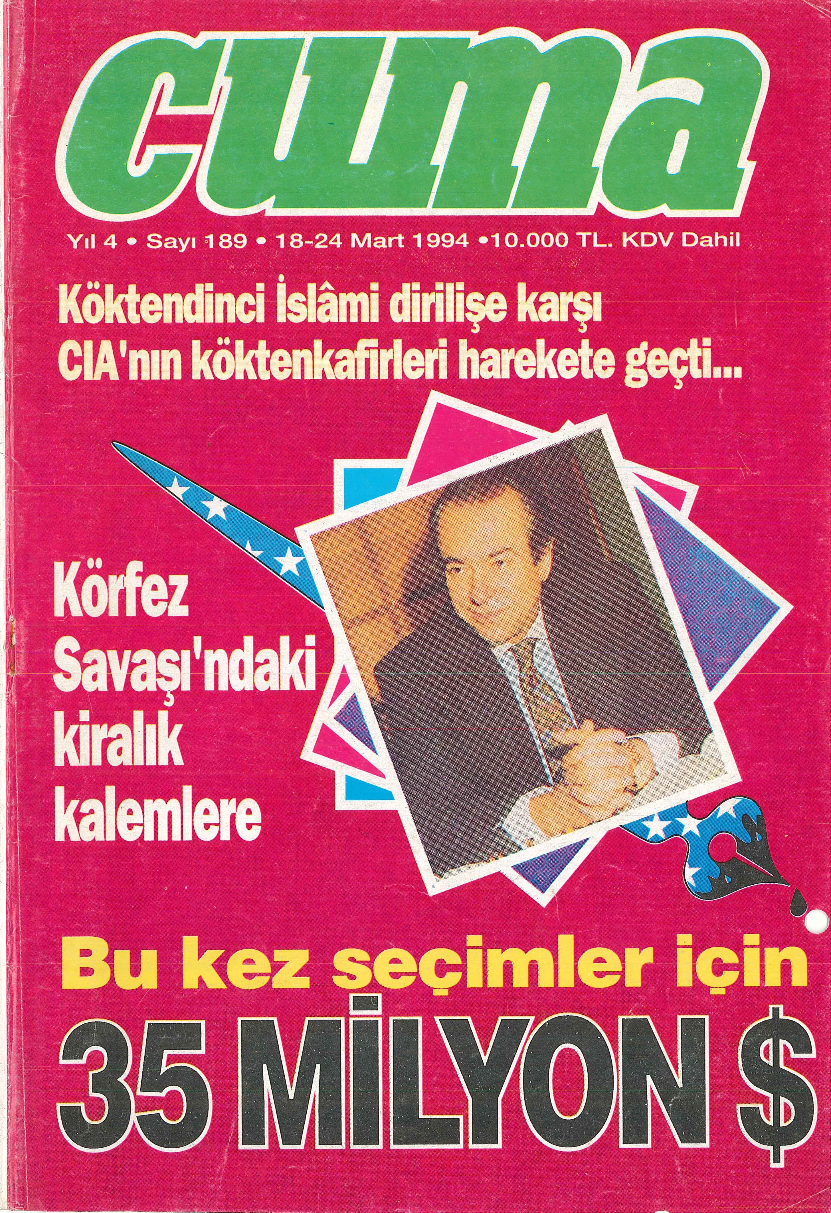 1. Cilt 189. Sayı Kapağı