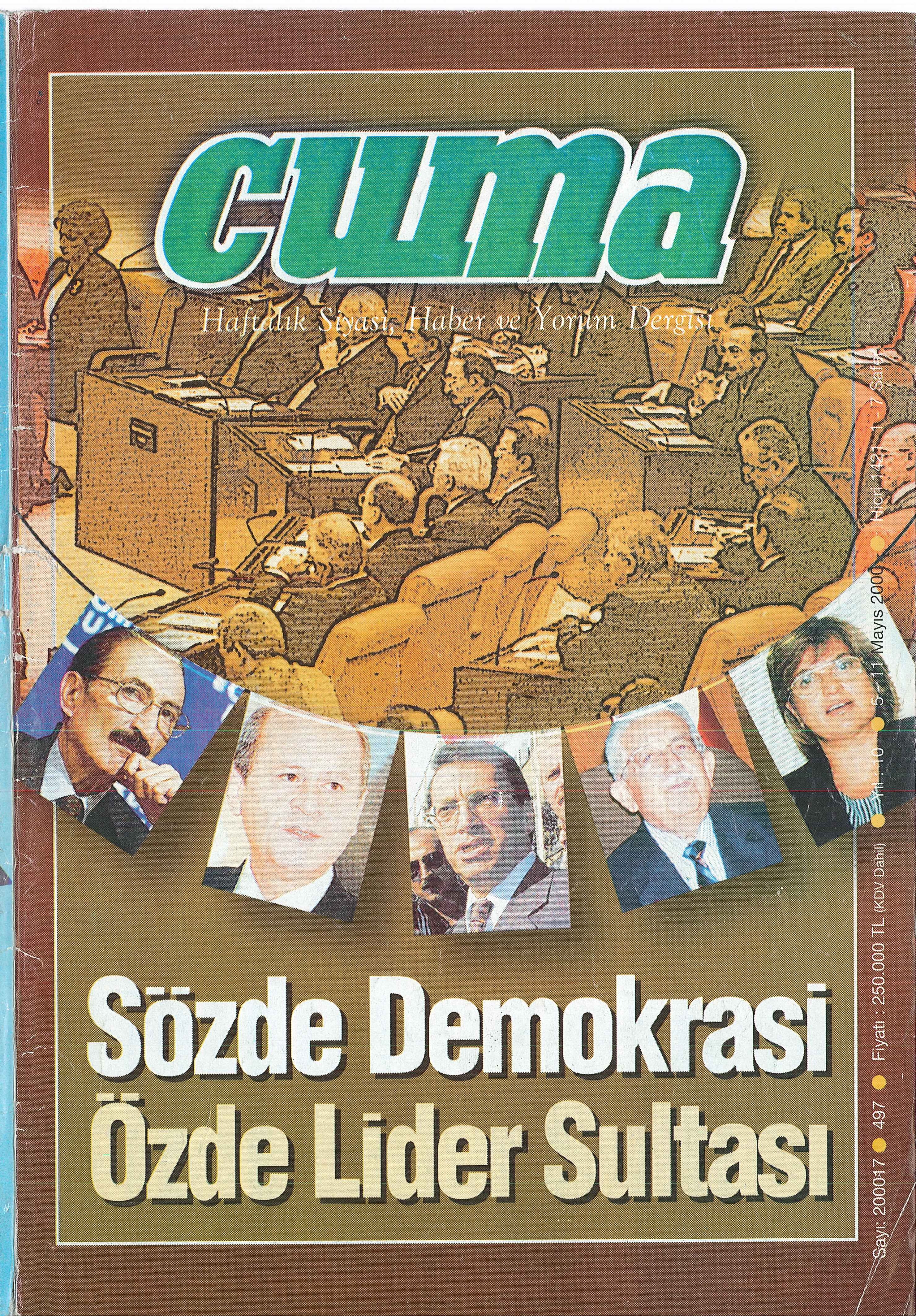 1. Cilt 497. Sayı Kapağı