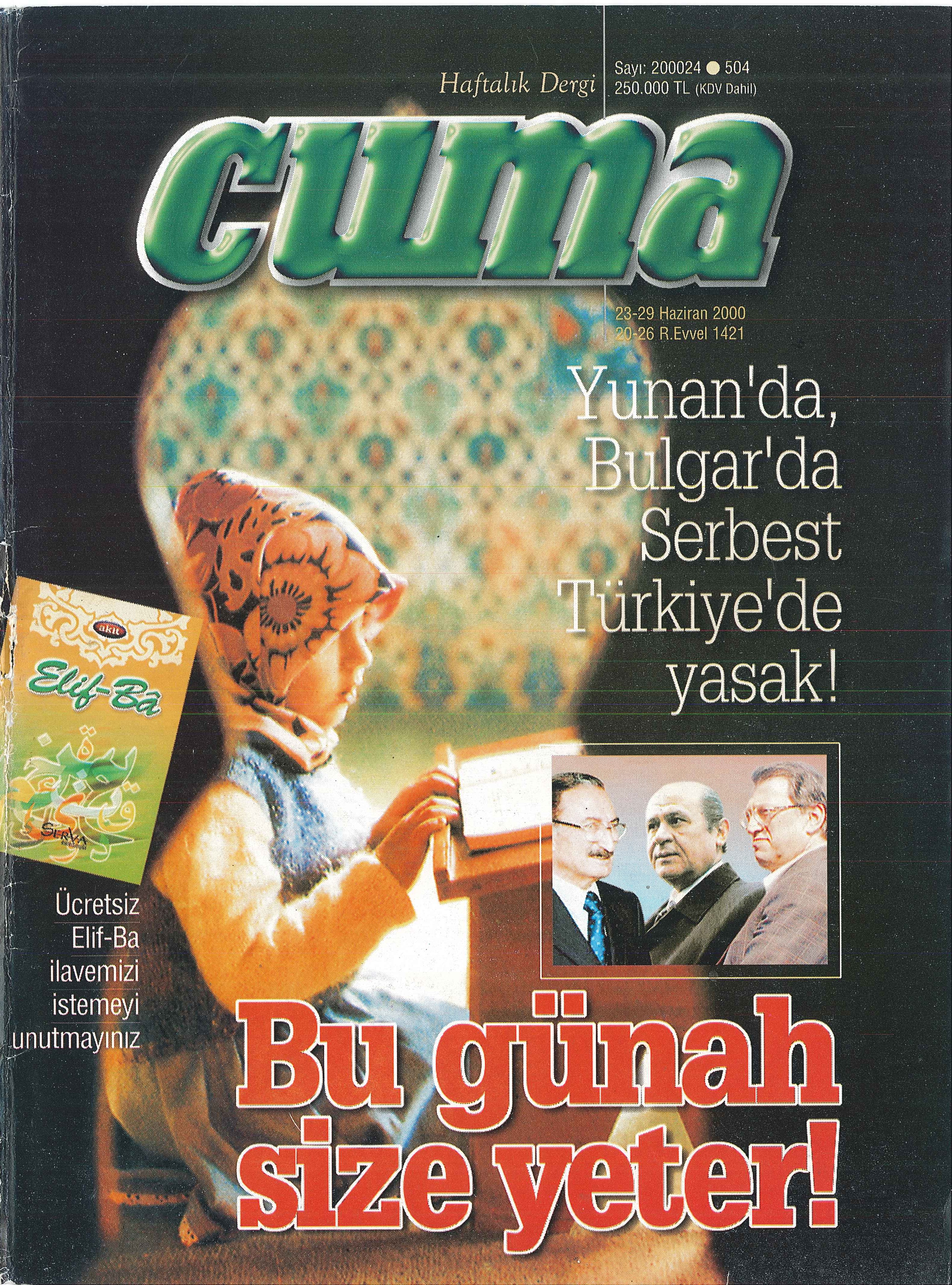 1. Cilt 504. Sayı Kapağı