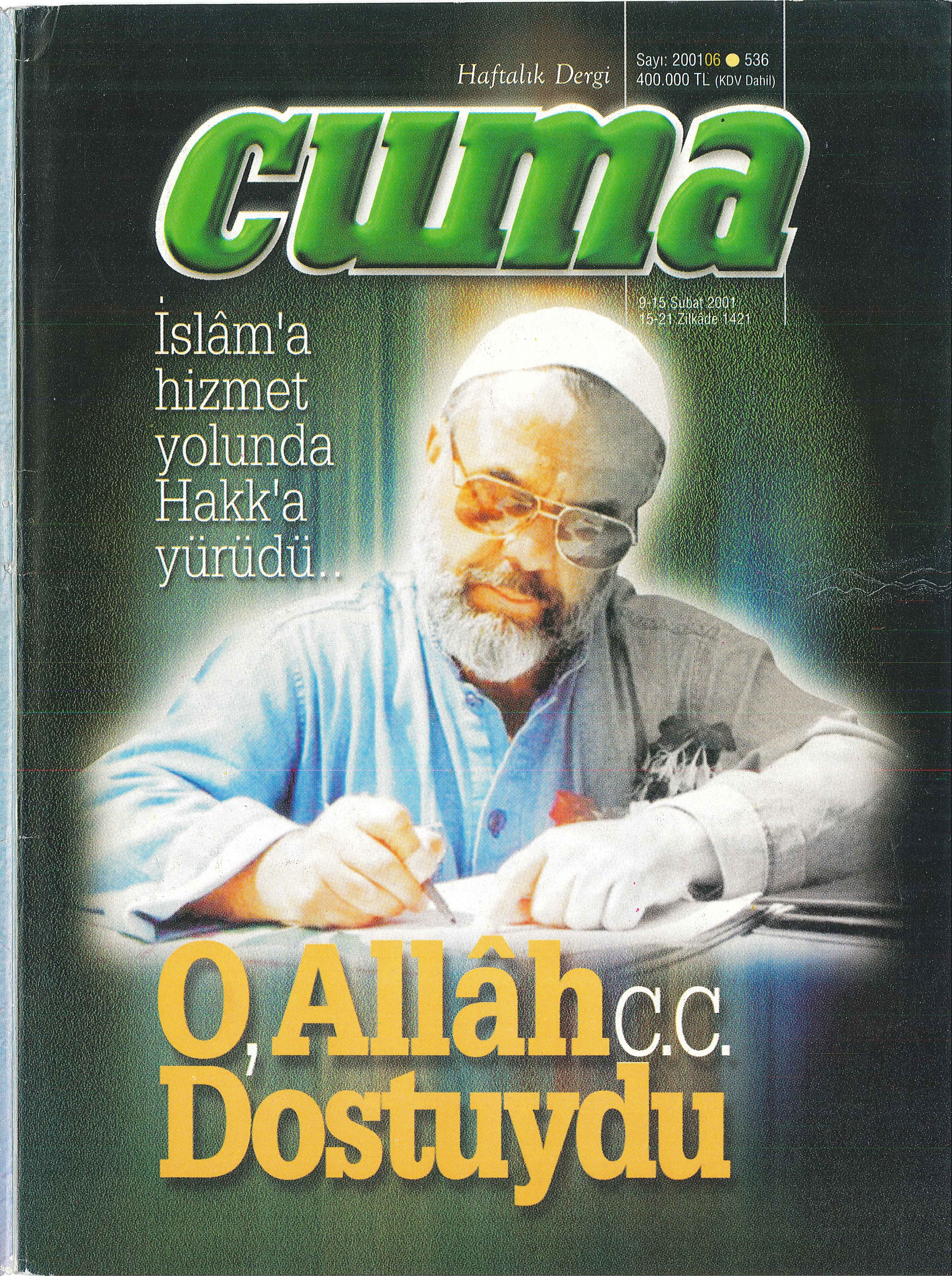 1. Cilt 536. Sayı Kapağı