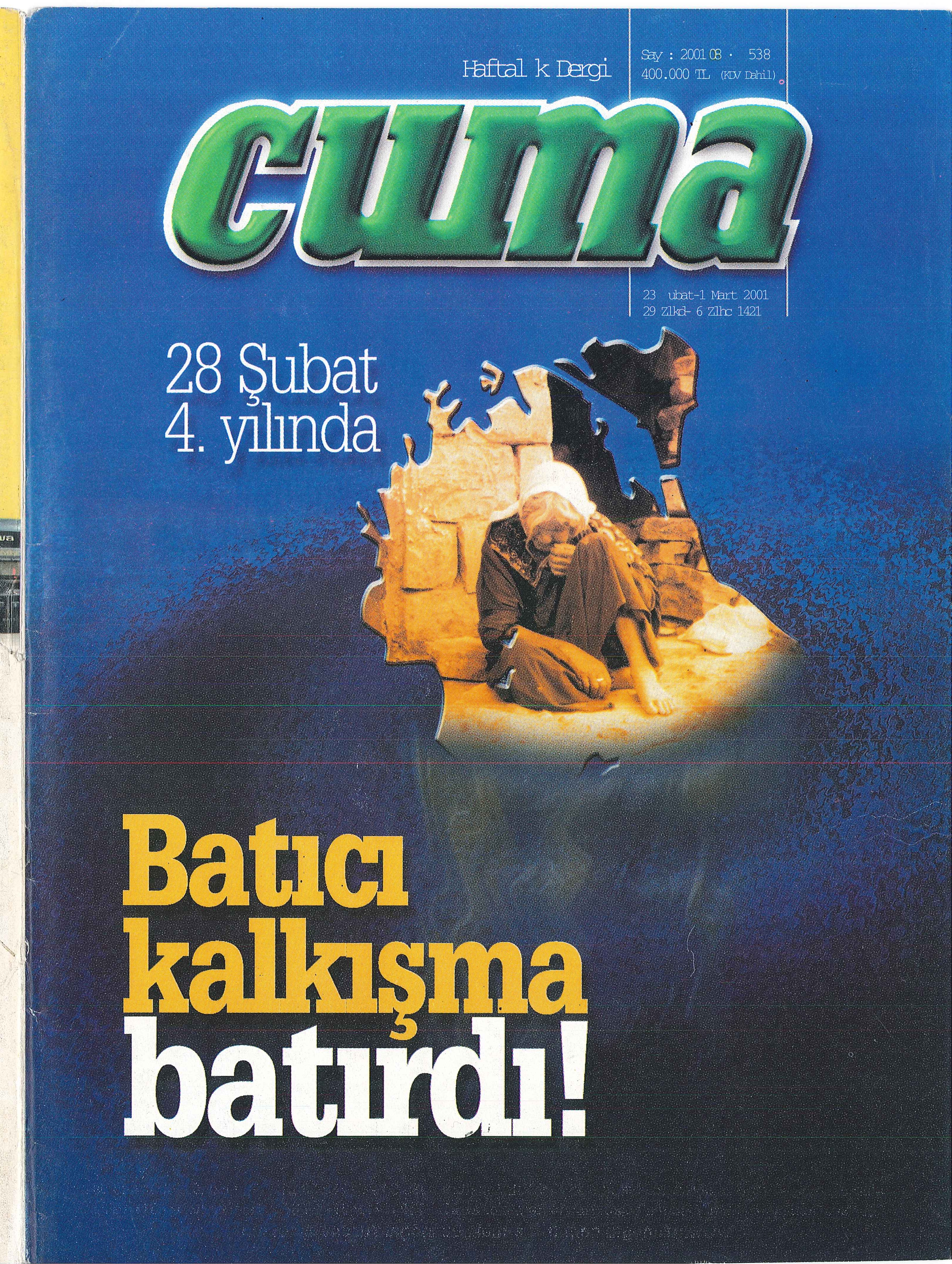1. Cilt 538. Sayı Kapağı