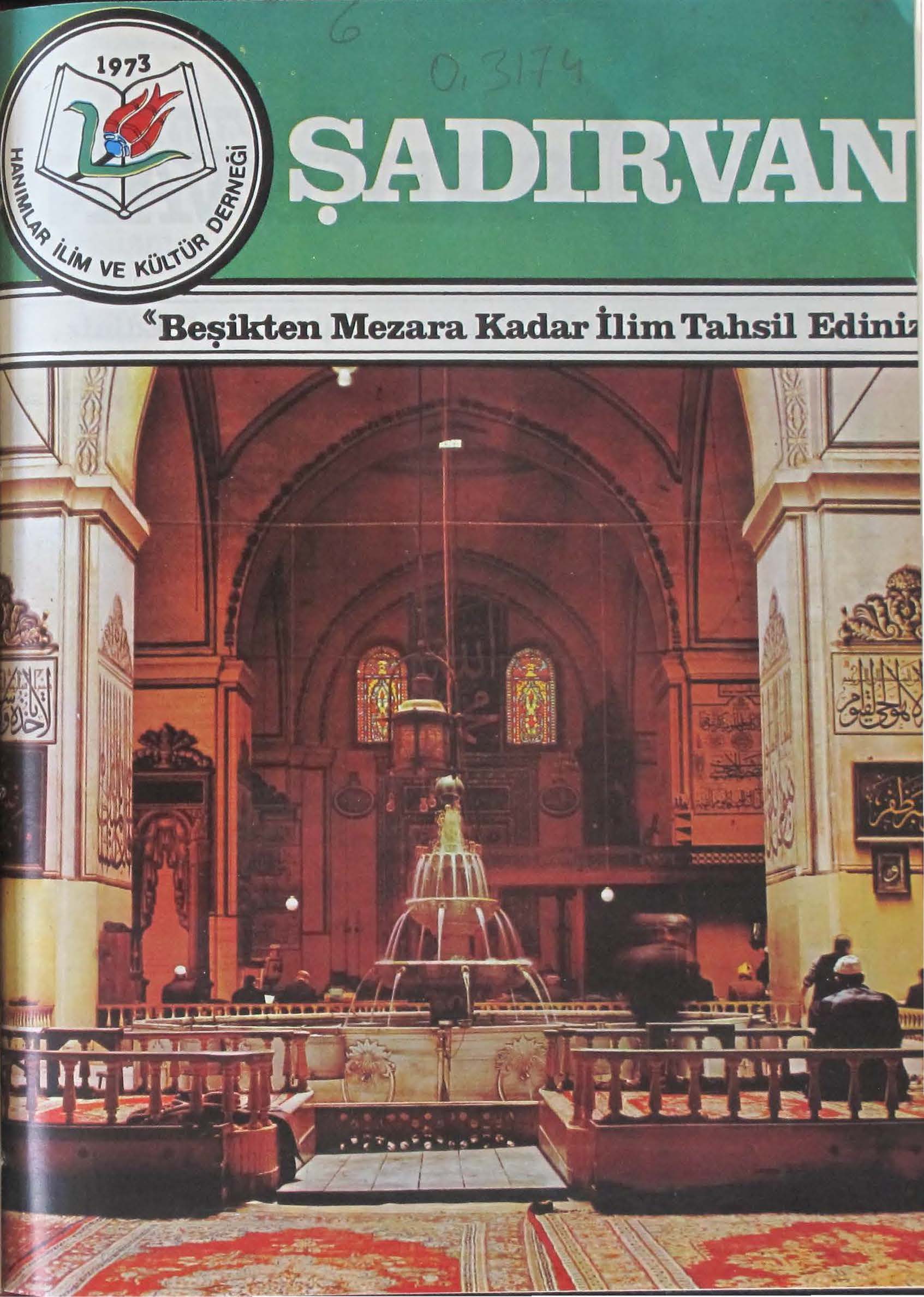 1. Cilt 6. Sayı Kapağı