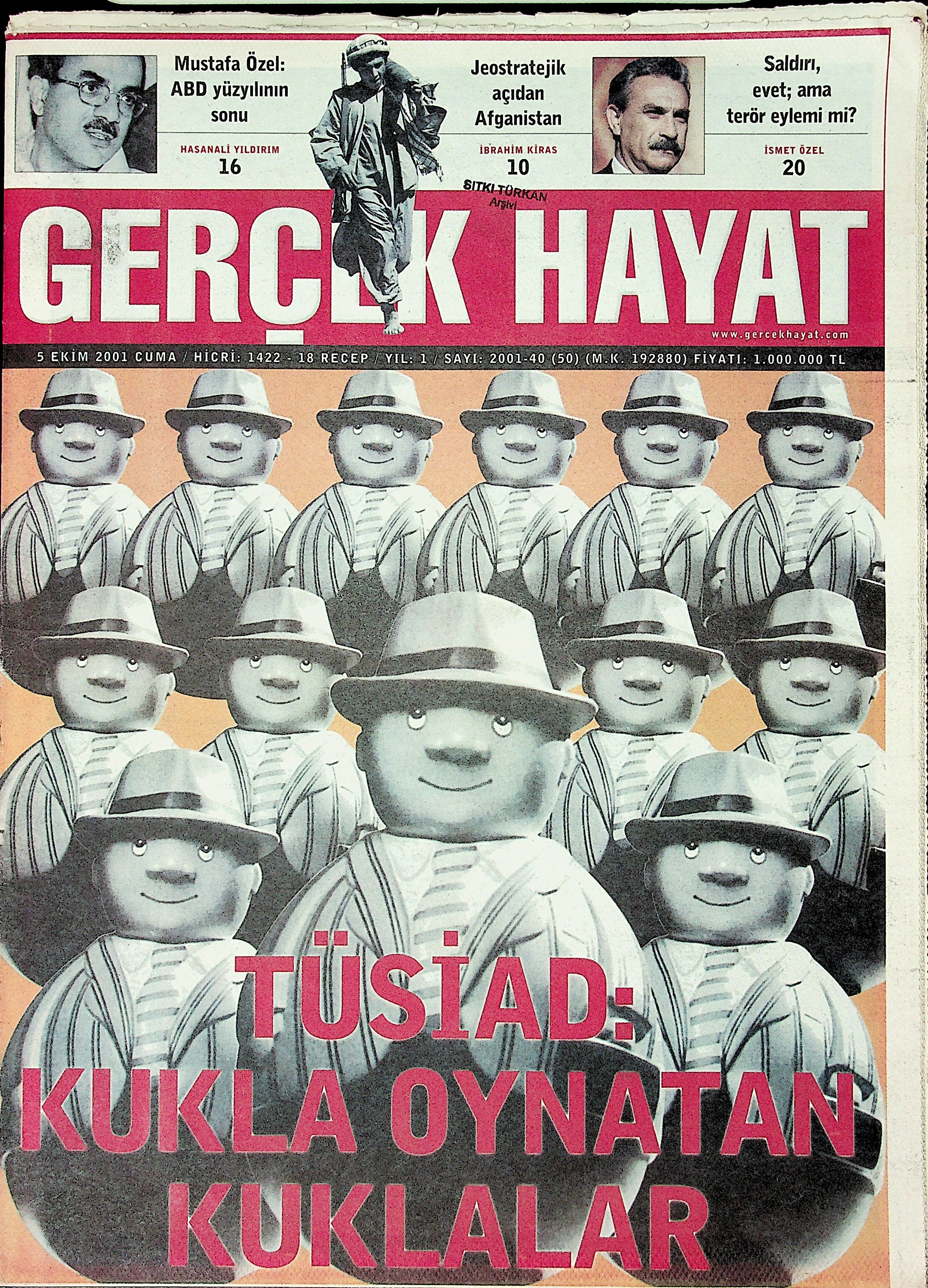 50. Sayı Kapağı