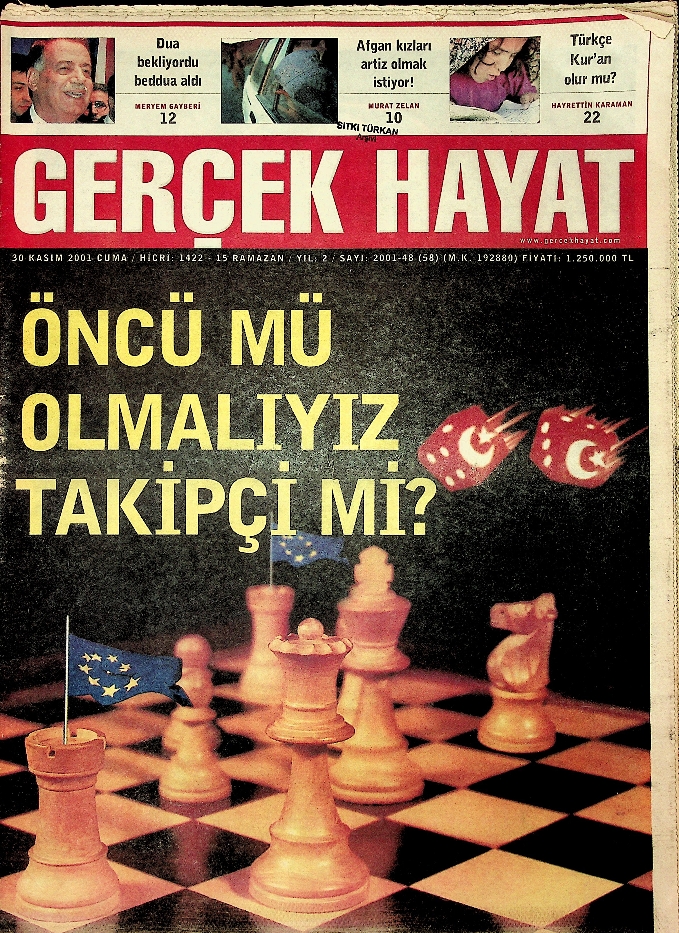 58. Sayı Kapağı