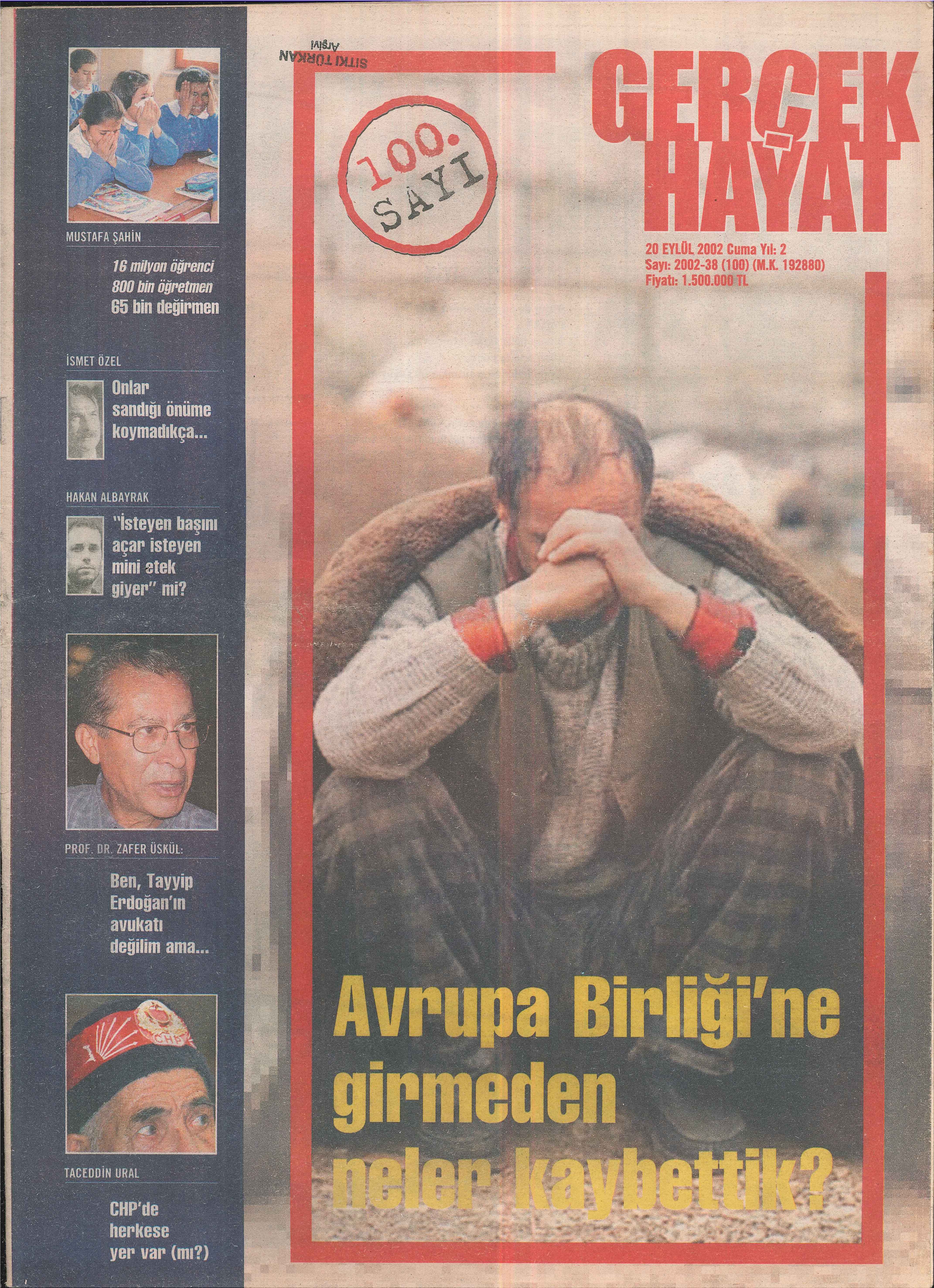 100. Sayı Kapağı