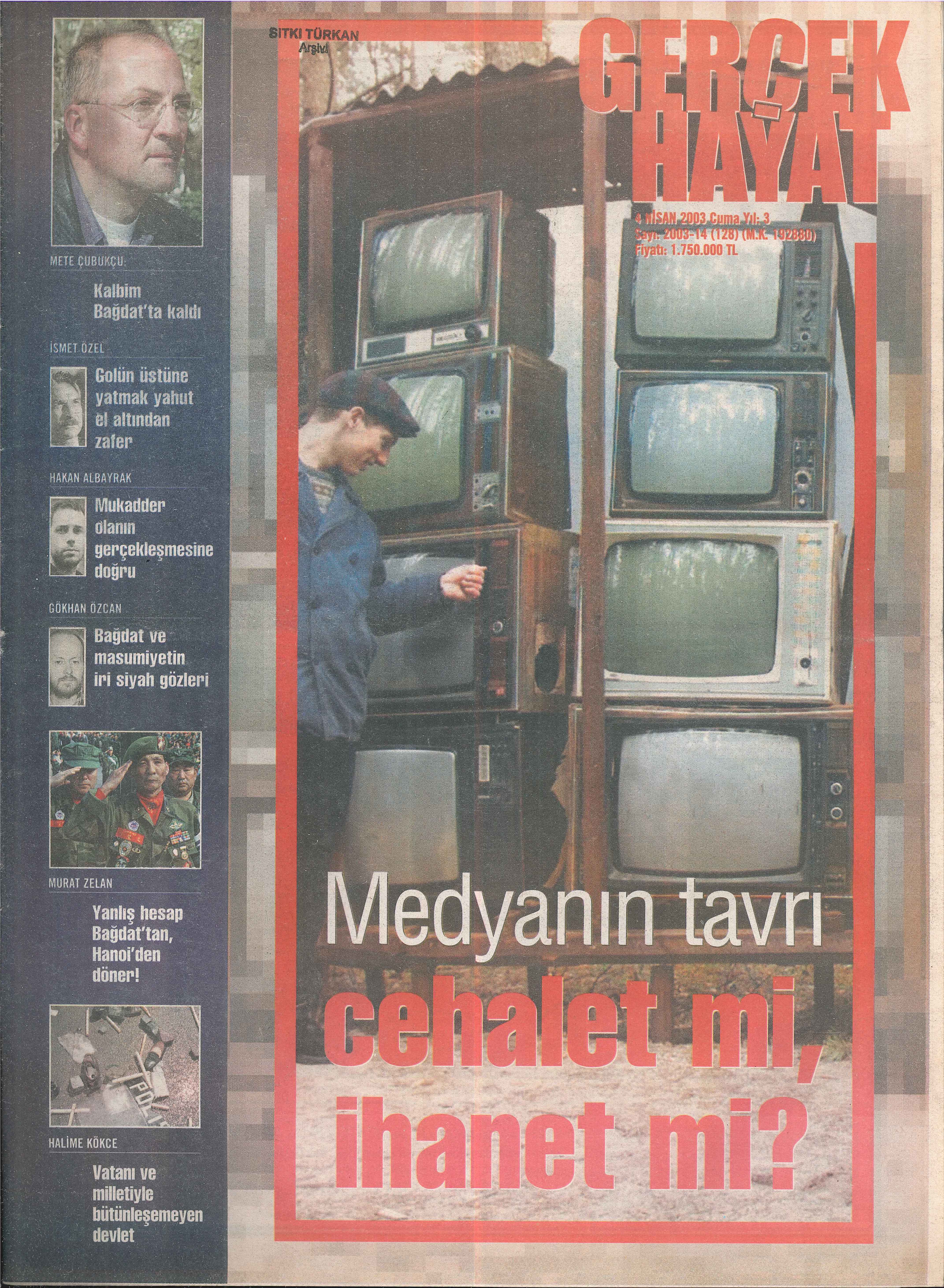 128. Sayı Kapağı