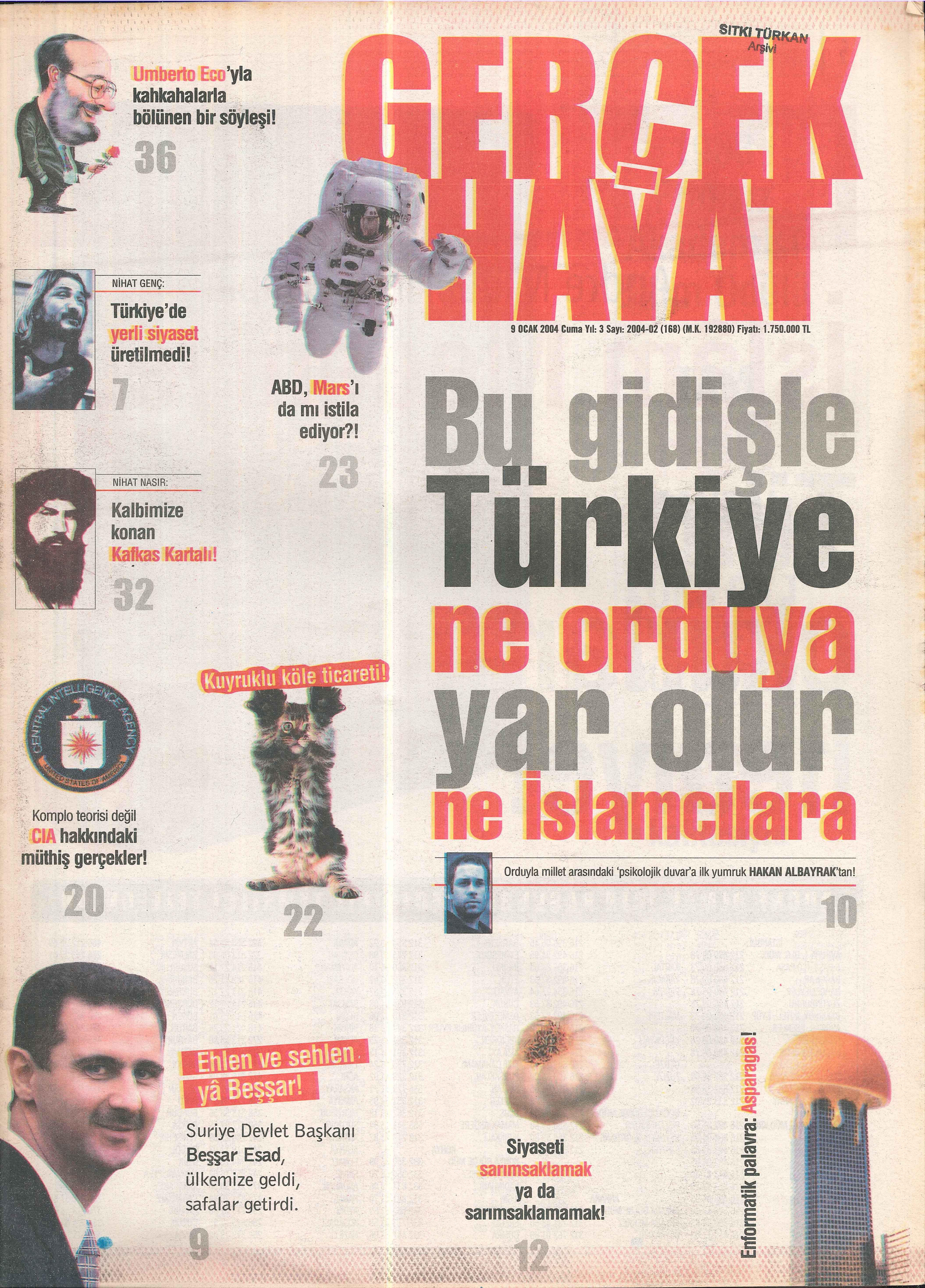 168. Sayı Kapağı