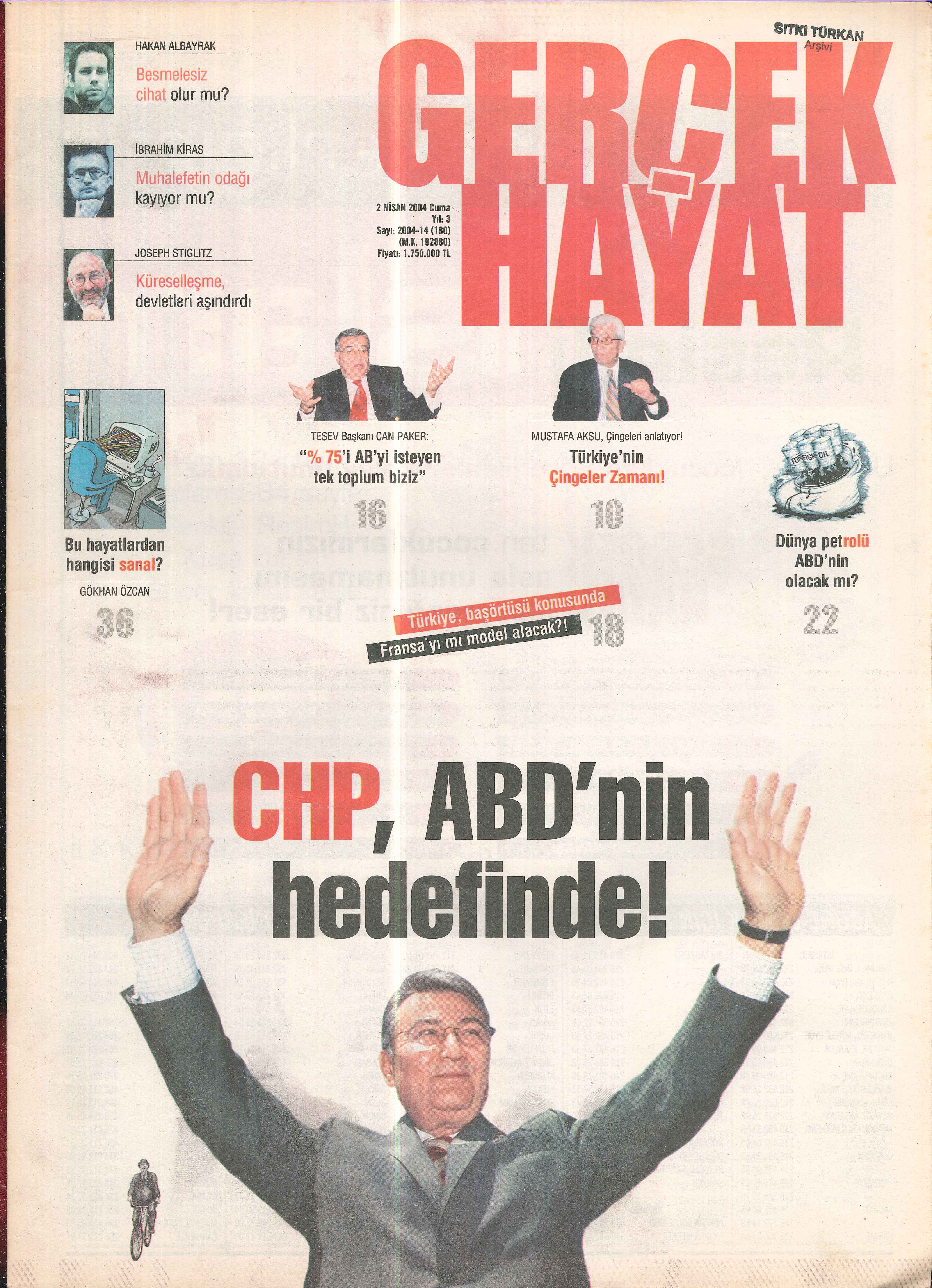180. Sayı Kapağı