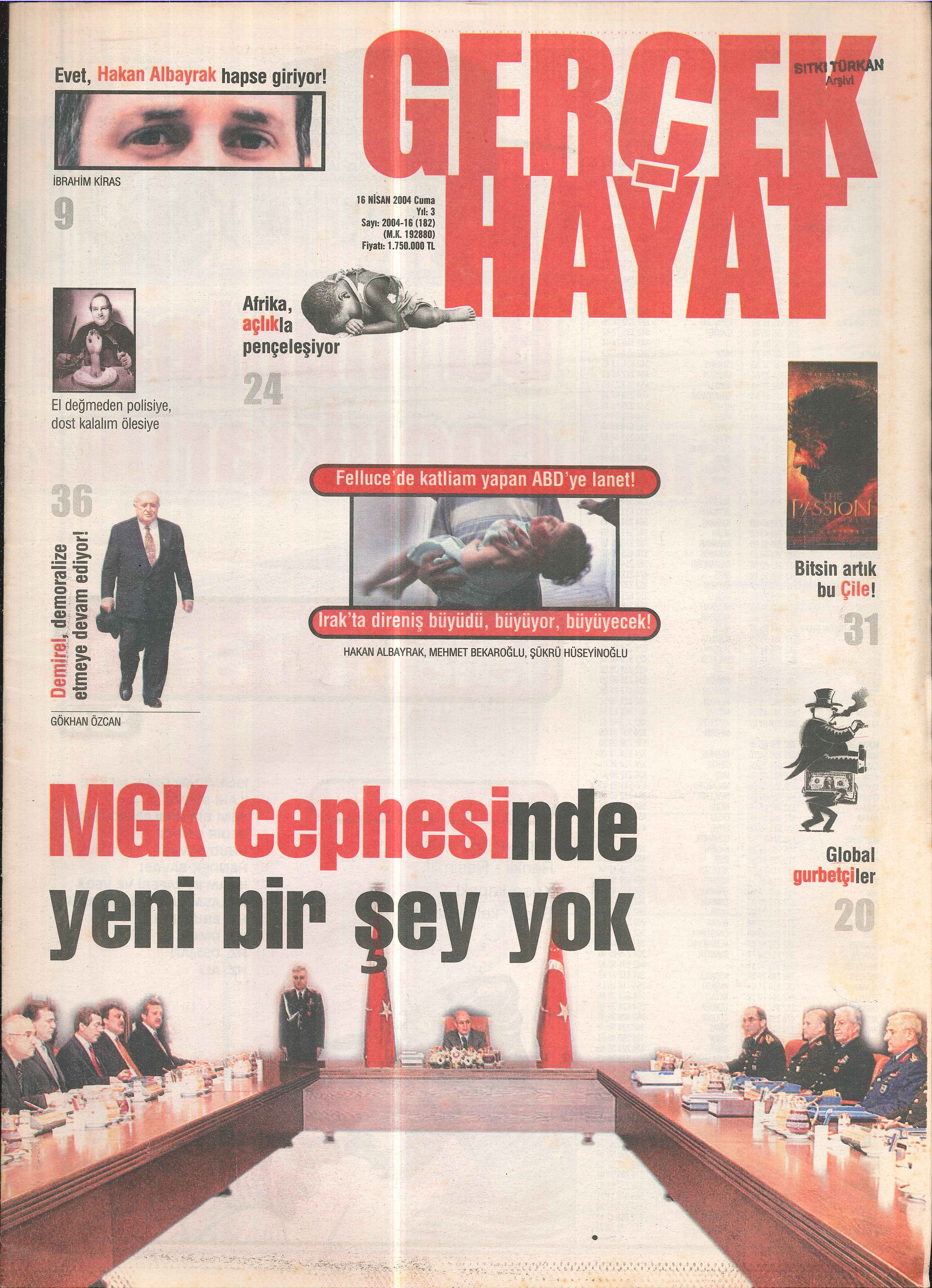 182. Sayı Kapağı