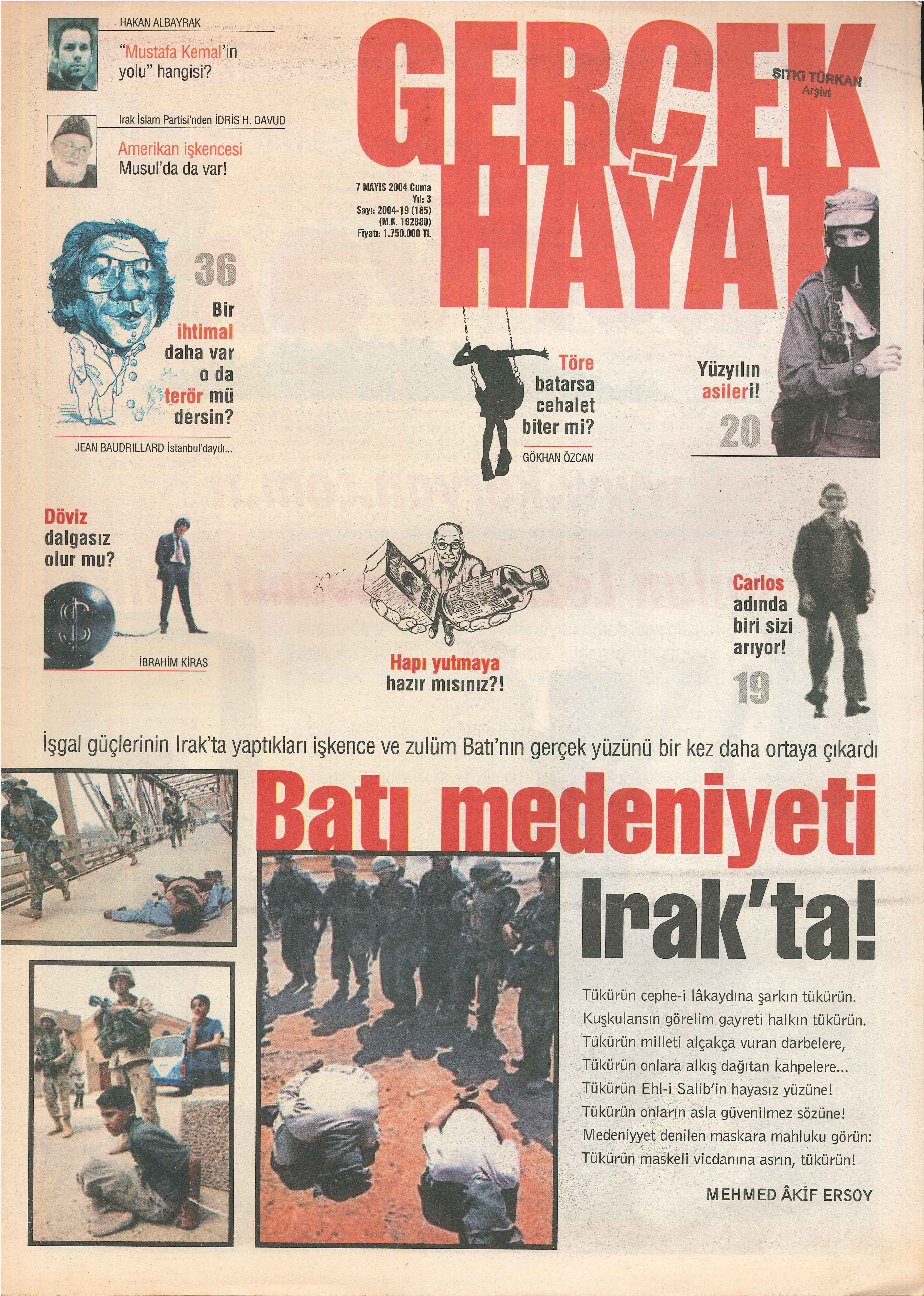 185. Sayı Kapağı