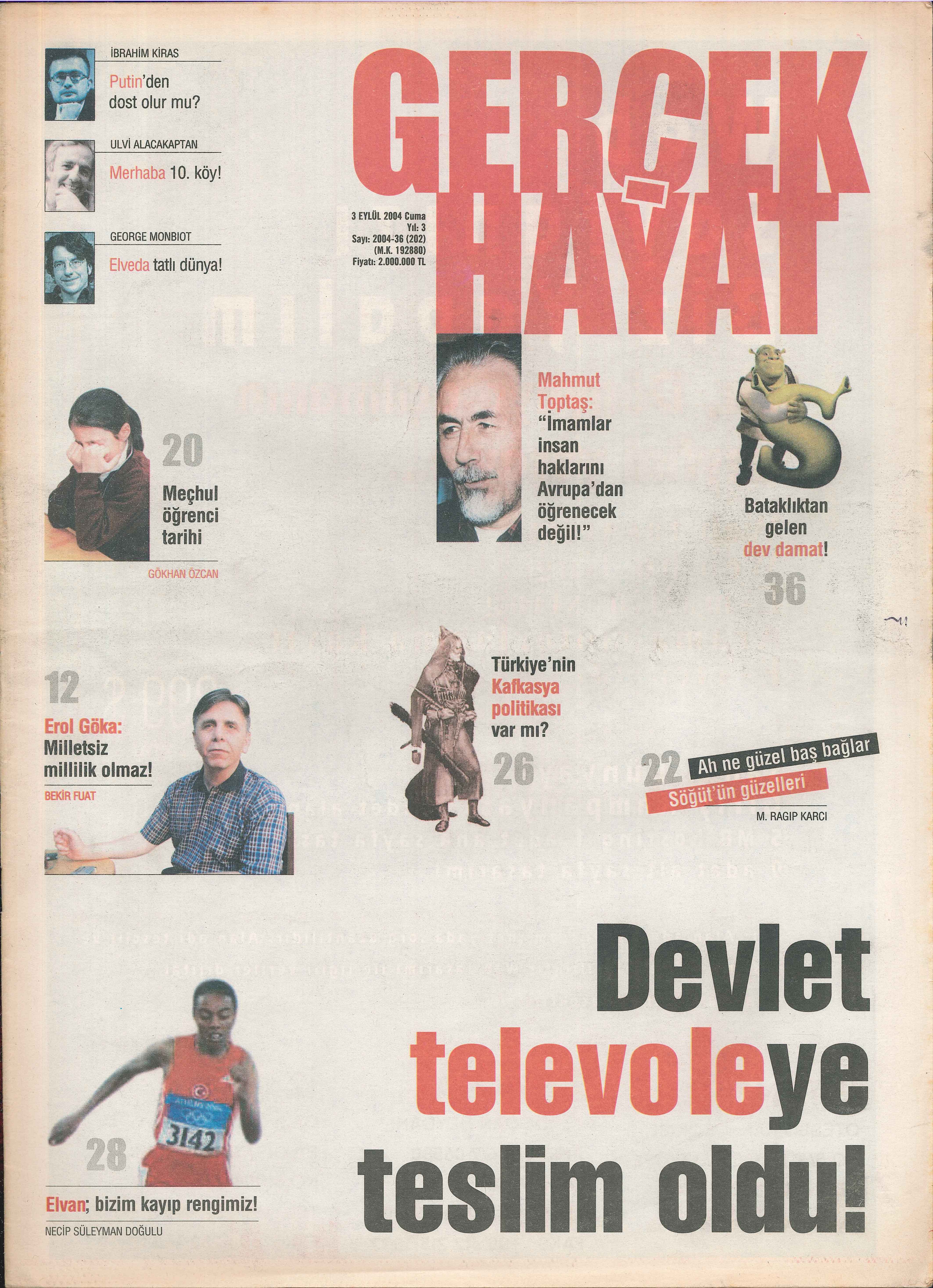 202. Sayı Kapağı