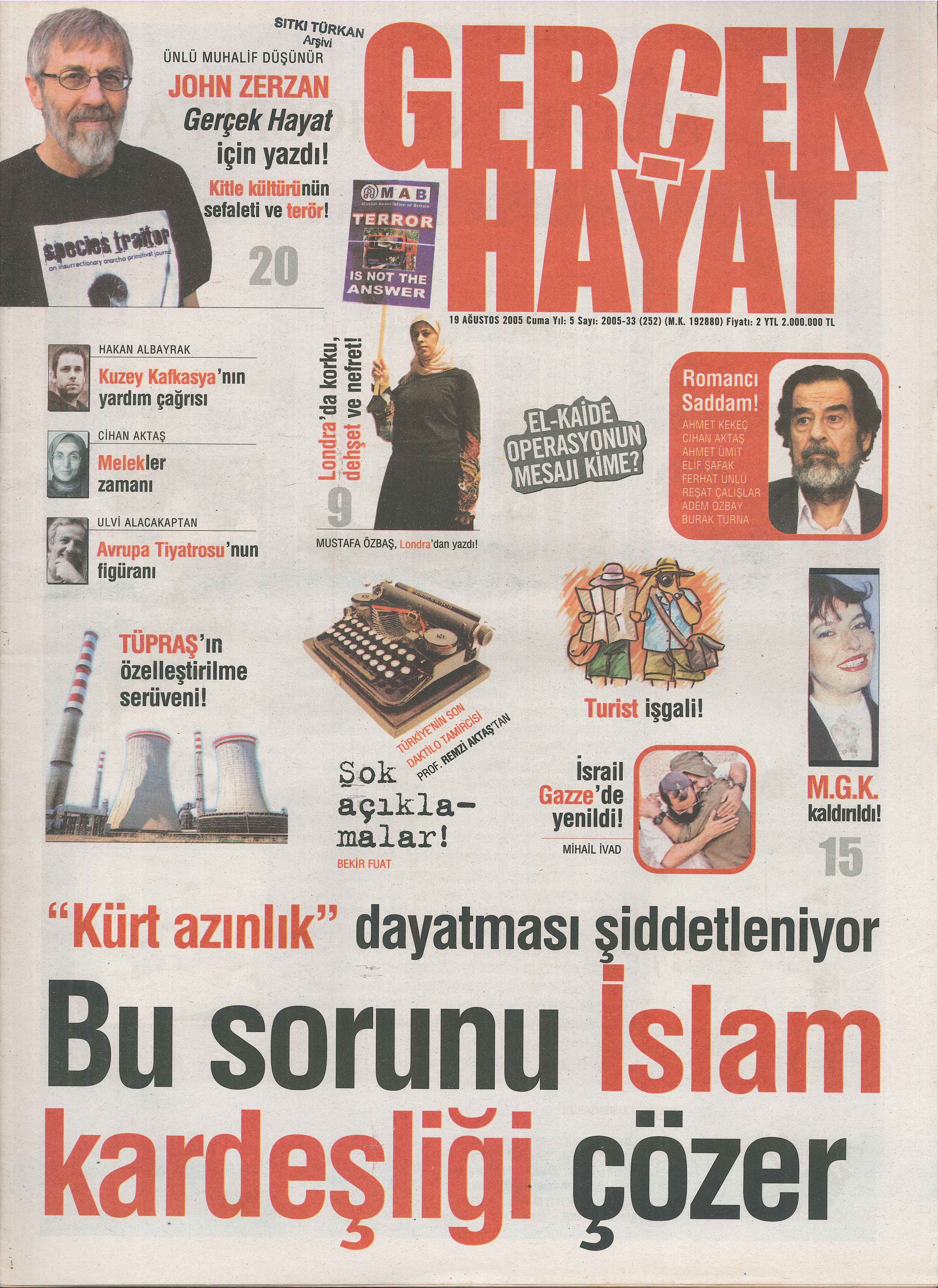 252. Sayı Kapağı
