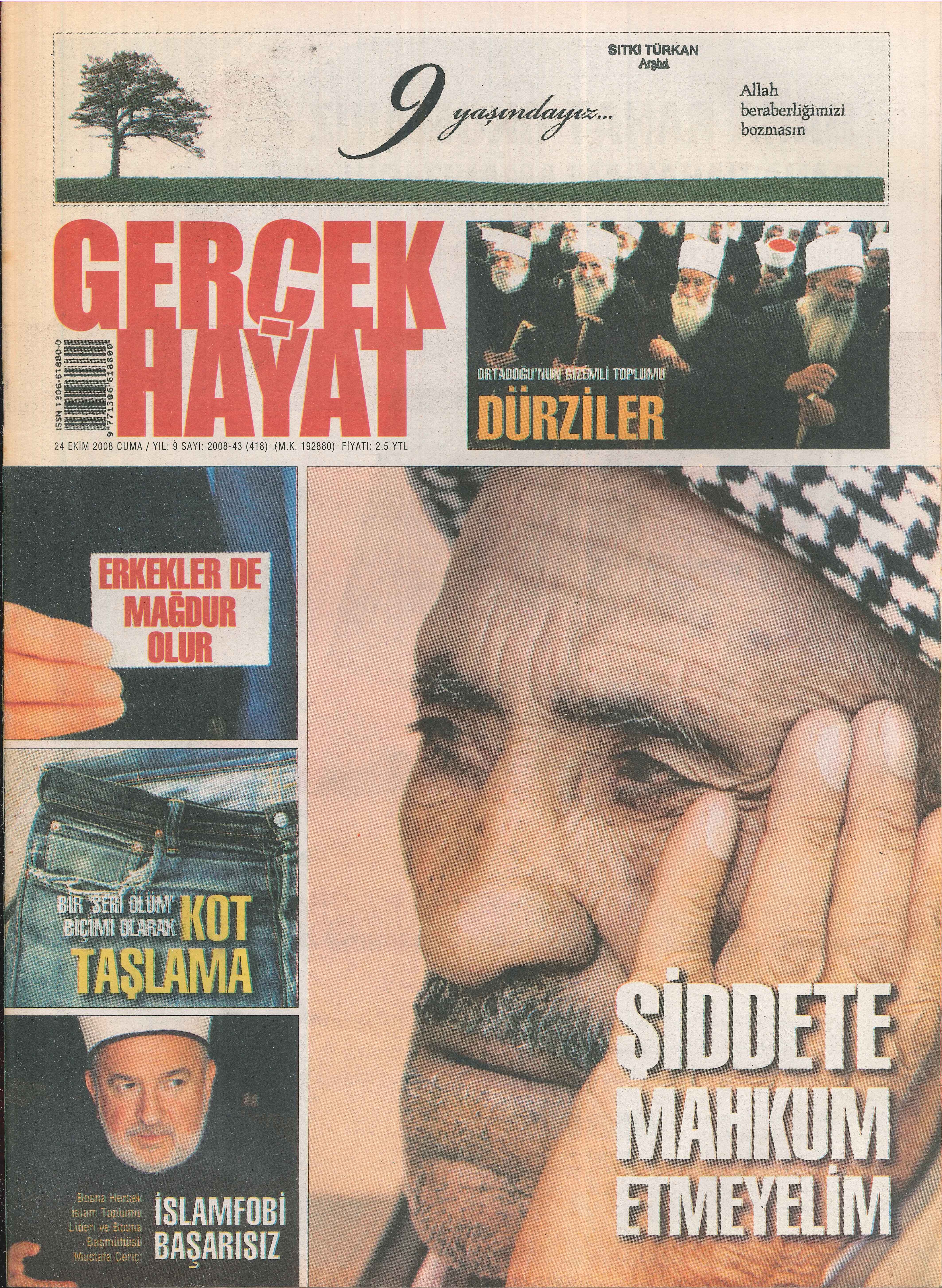 418. Sayı Kapağı