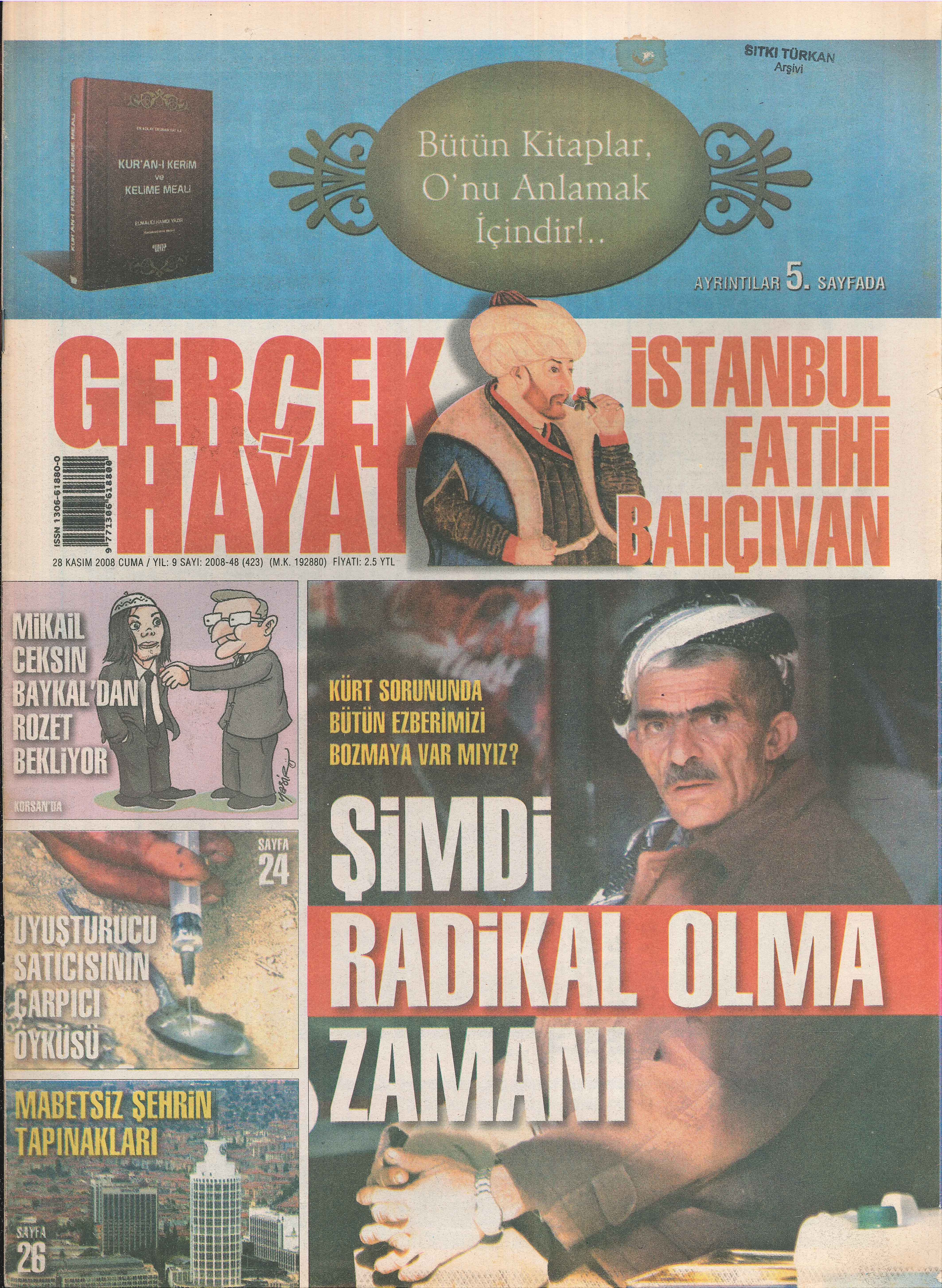 423. Sayı Kapağı