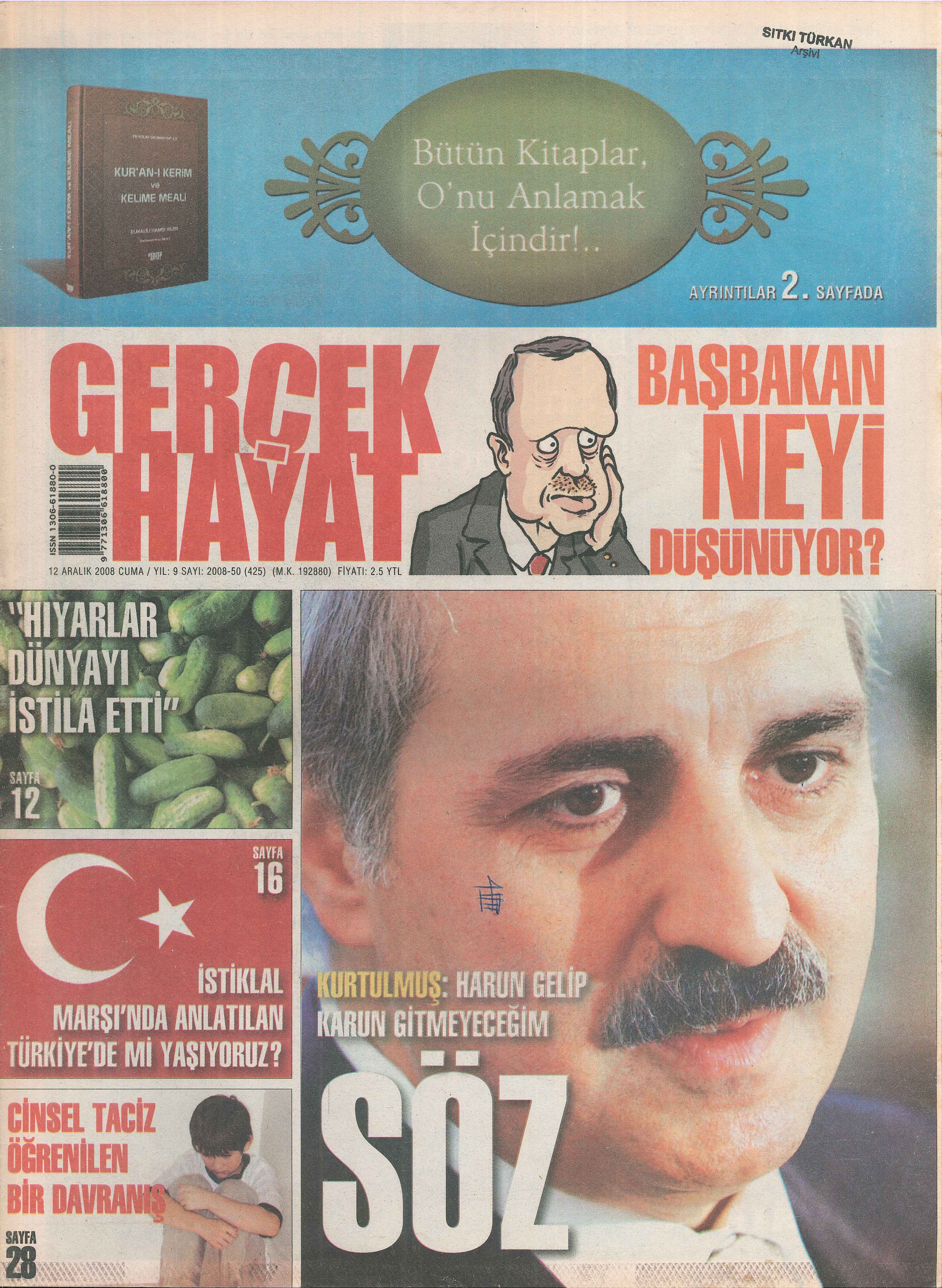 425. Sayı Kapağı