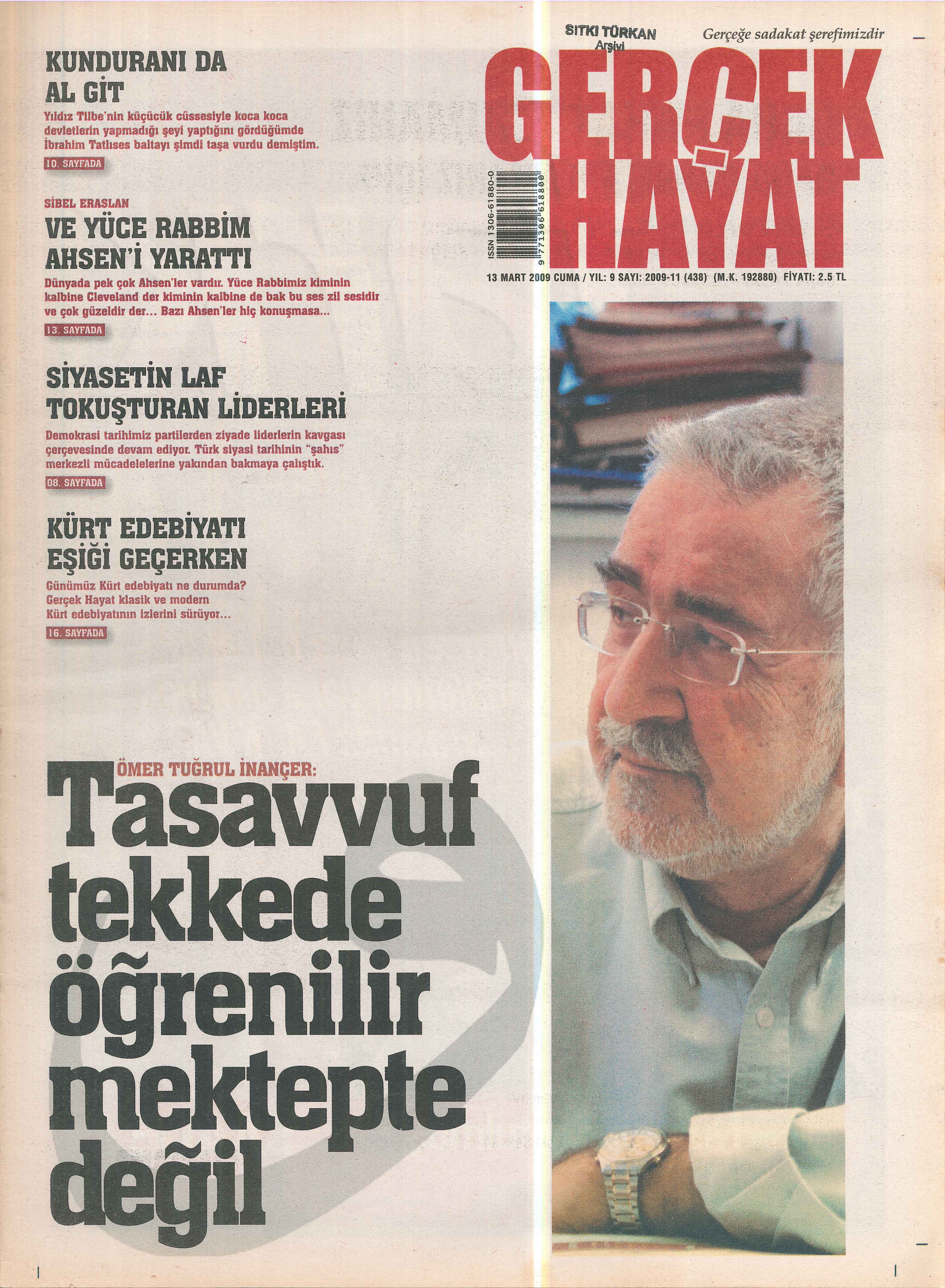 438. Sayı Kapağı