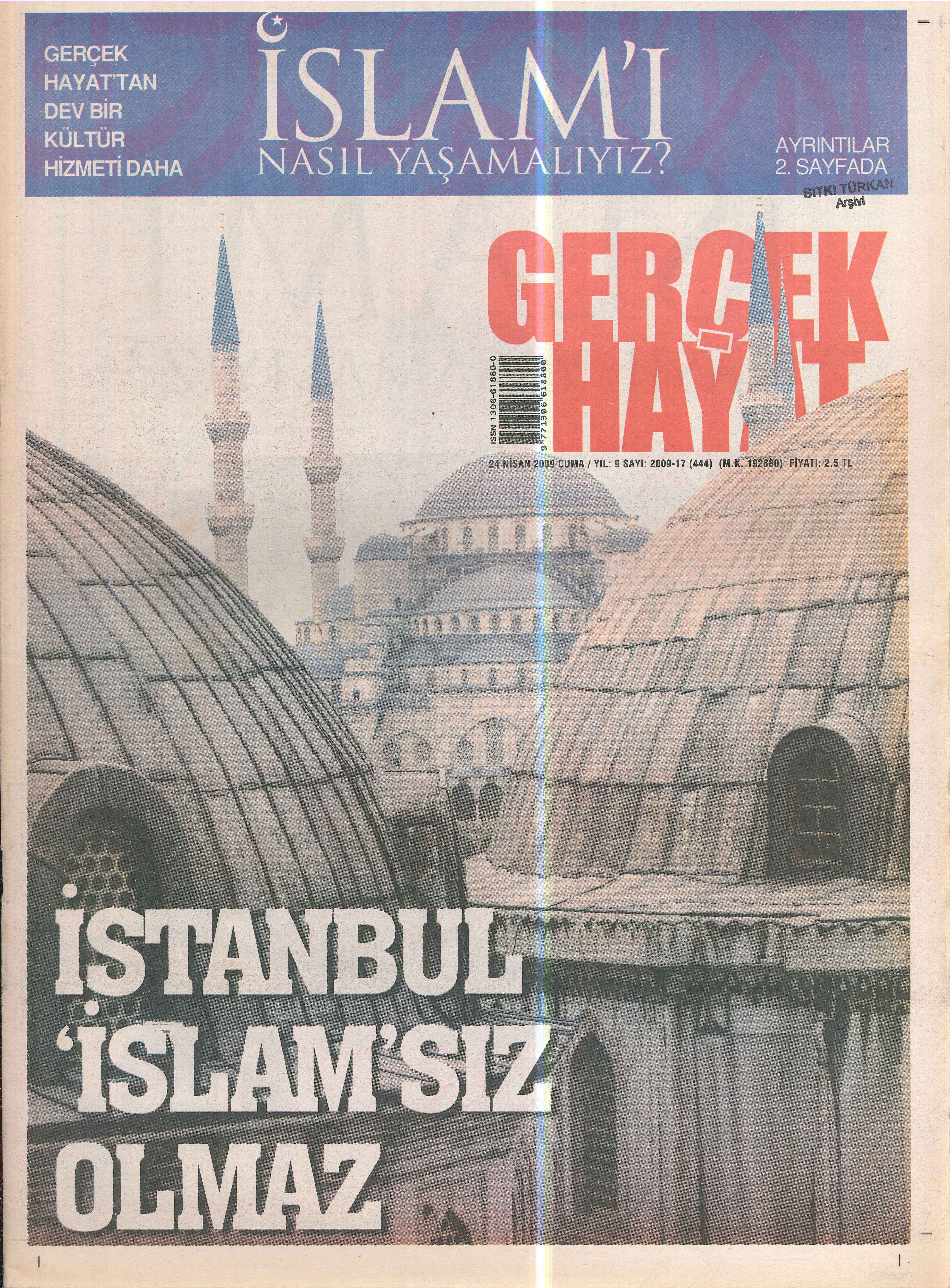 444. Sayı Kapağı