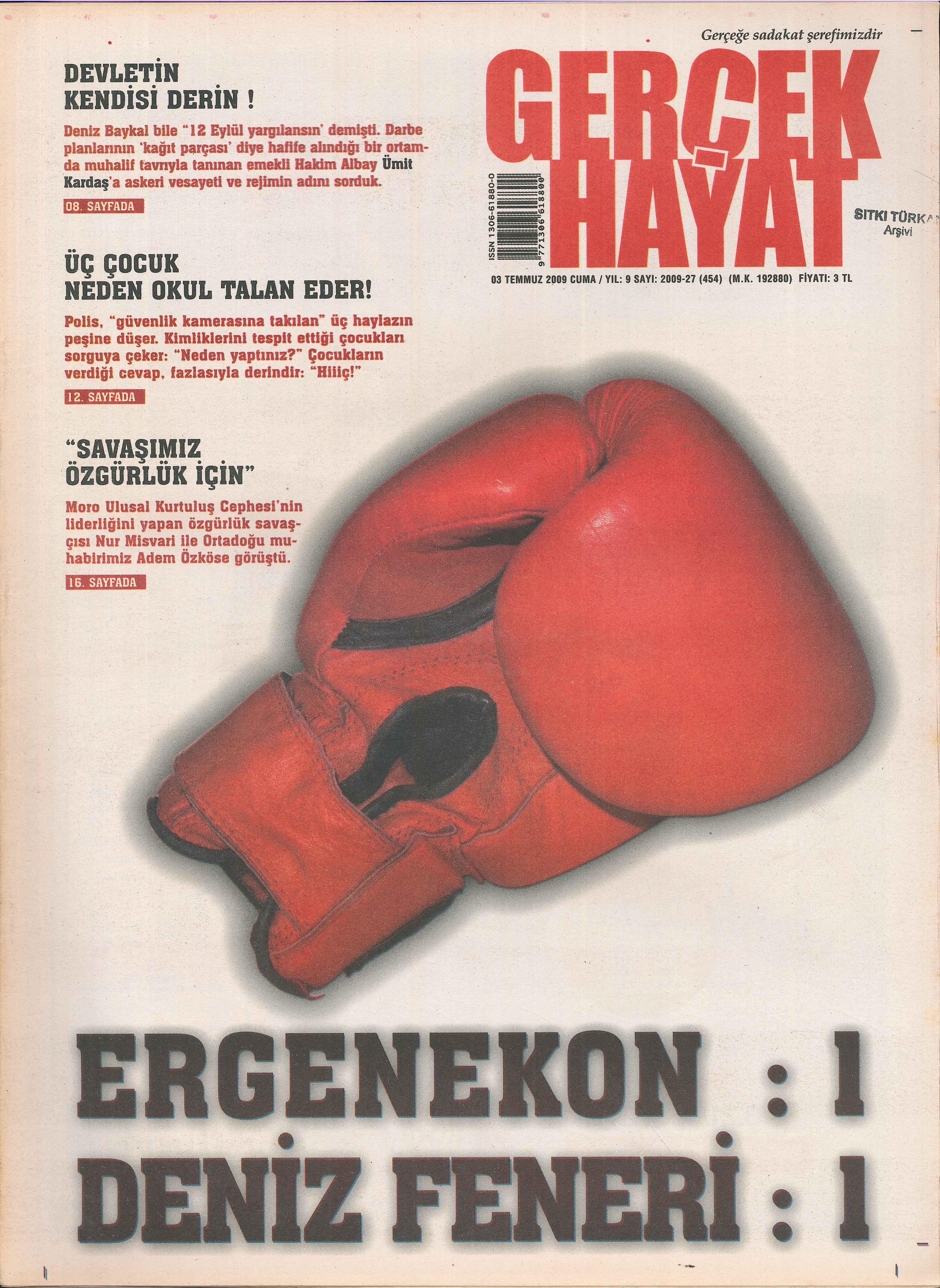 454. Sayı Kapağı