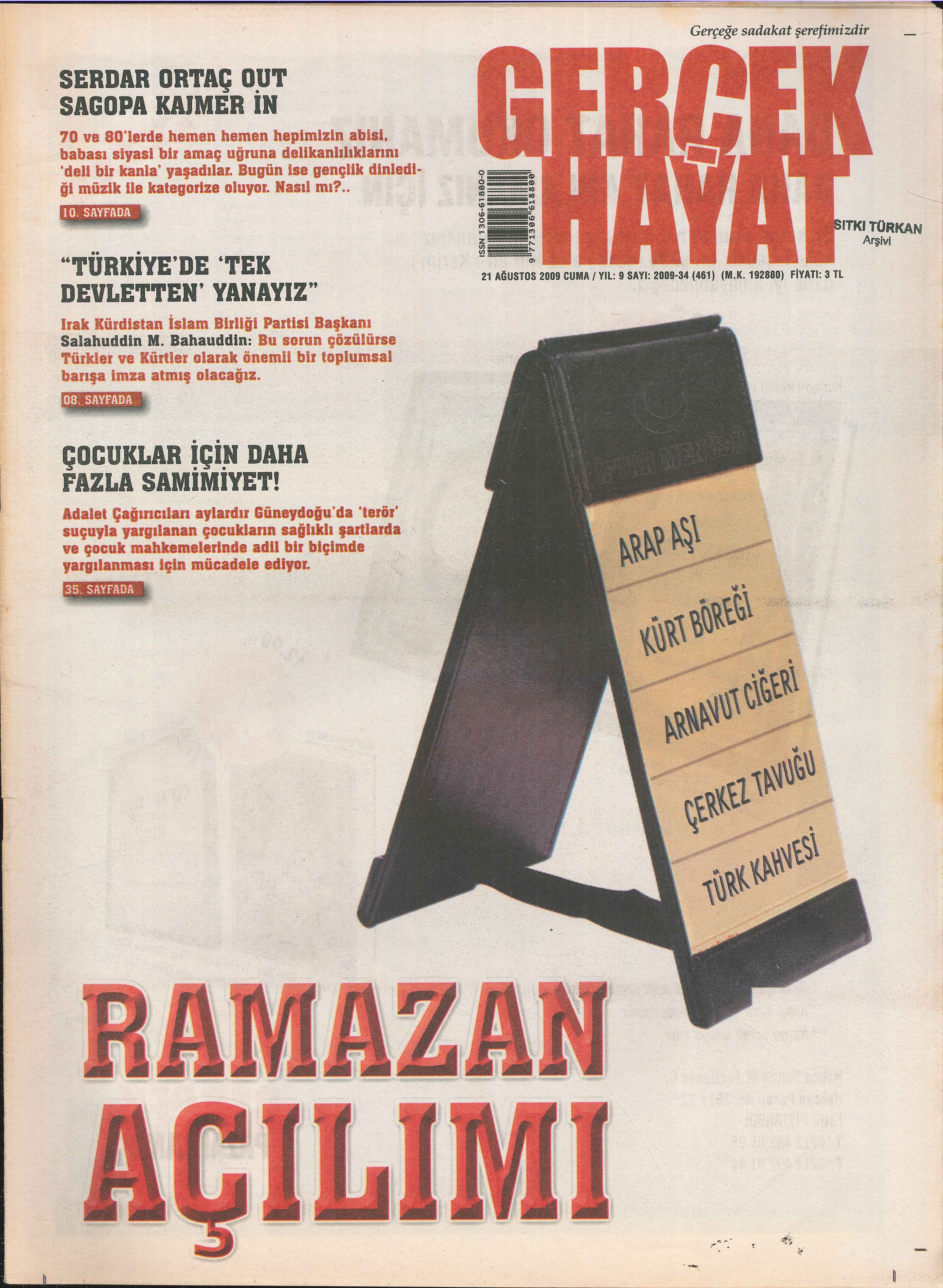 461. Sayı Kapağı