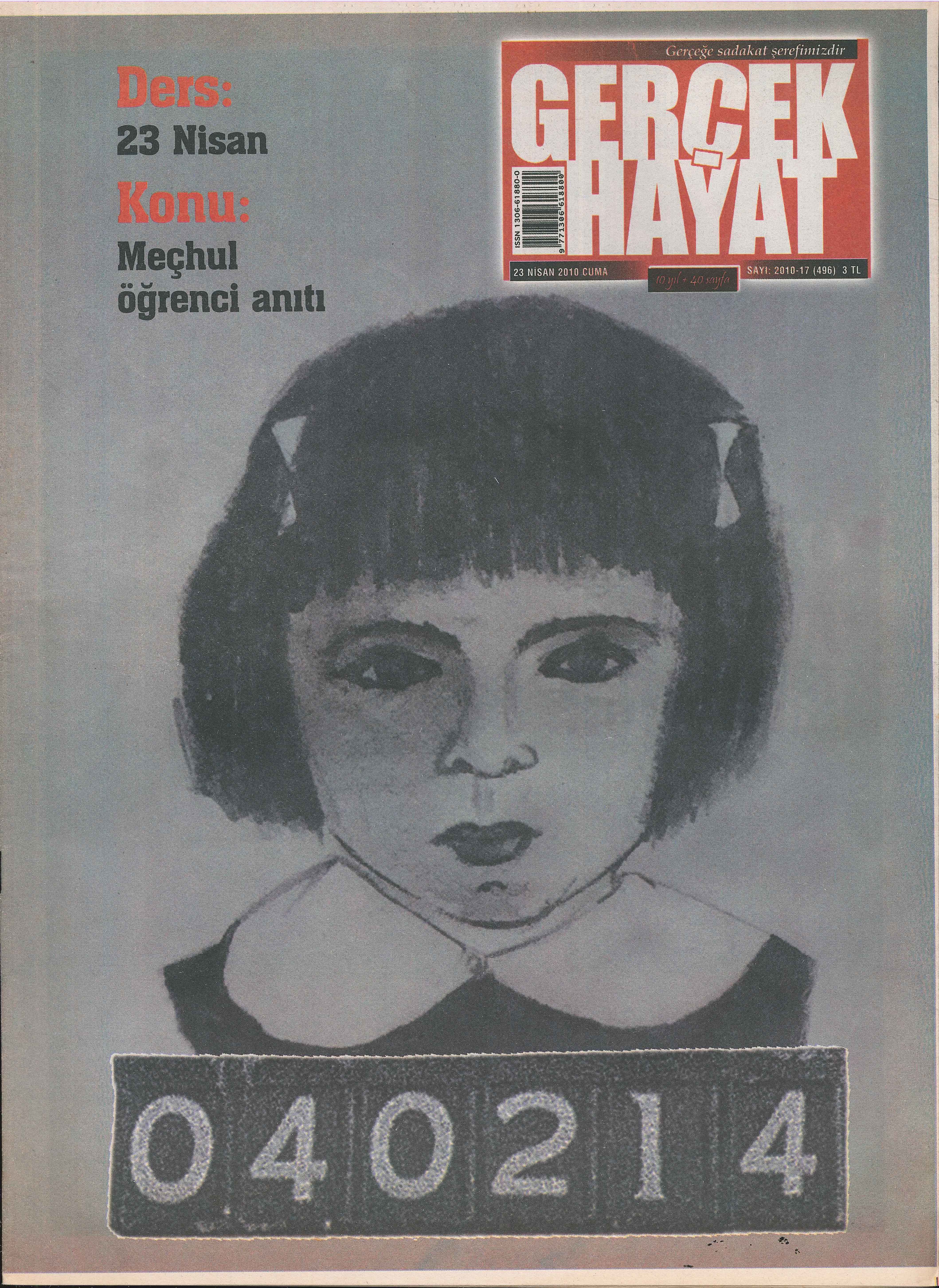 496. Sayı Kapağı