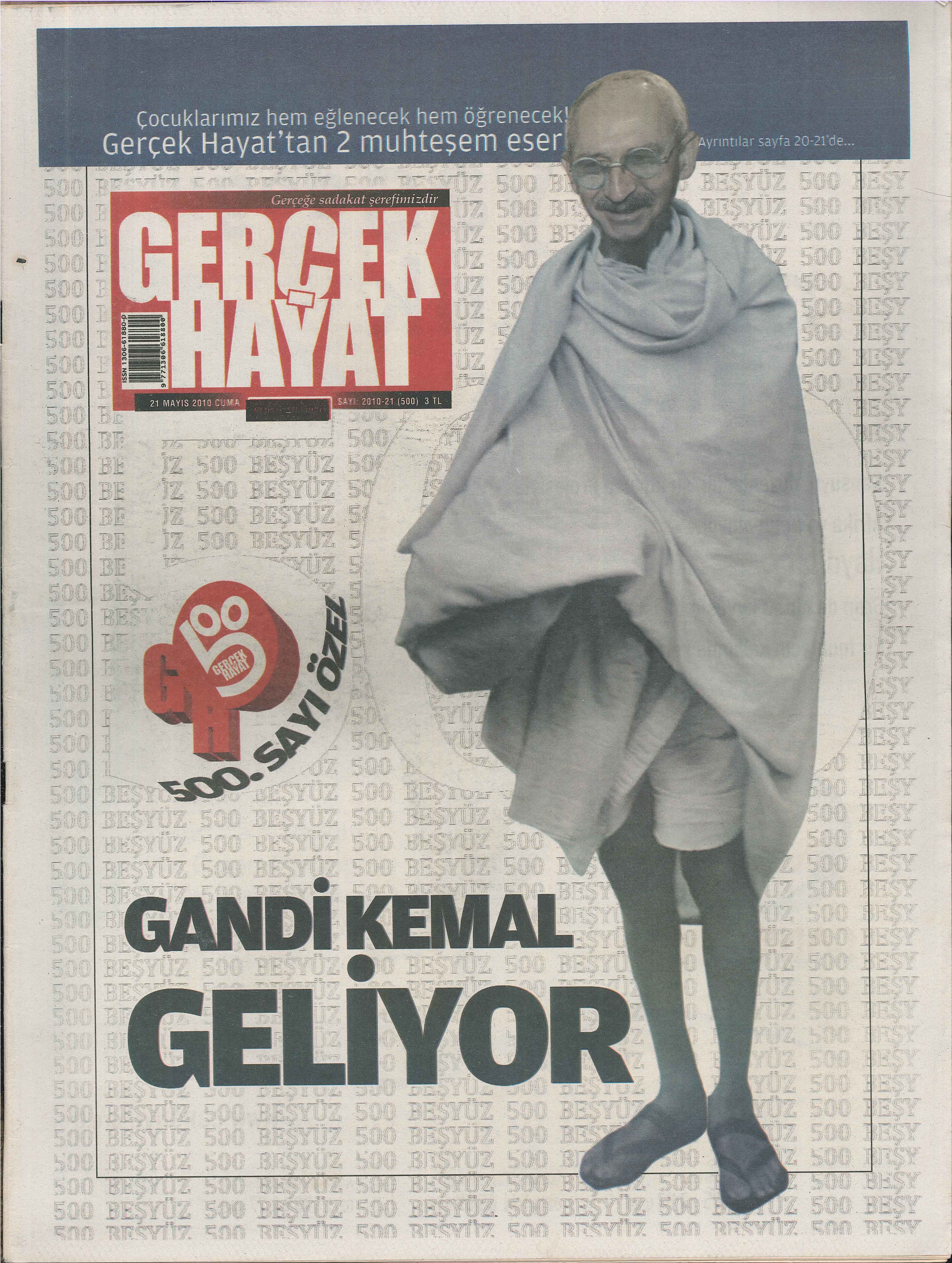 500. Sayı Kapağı