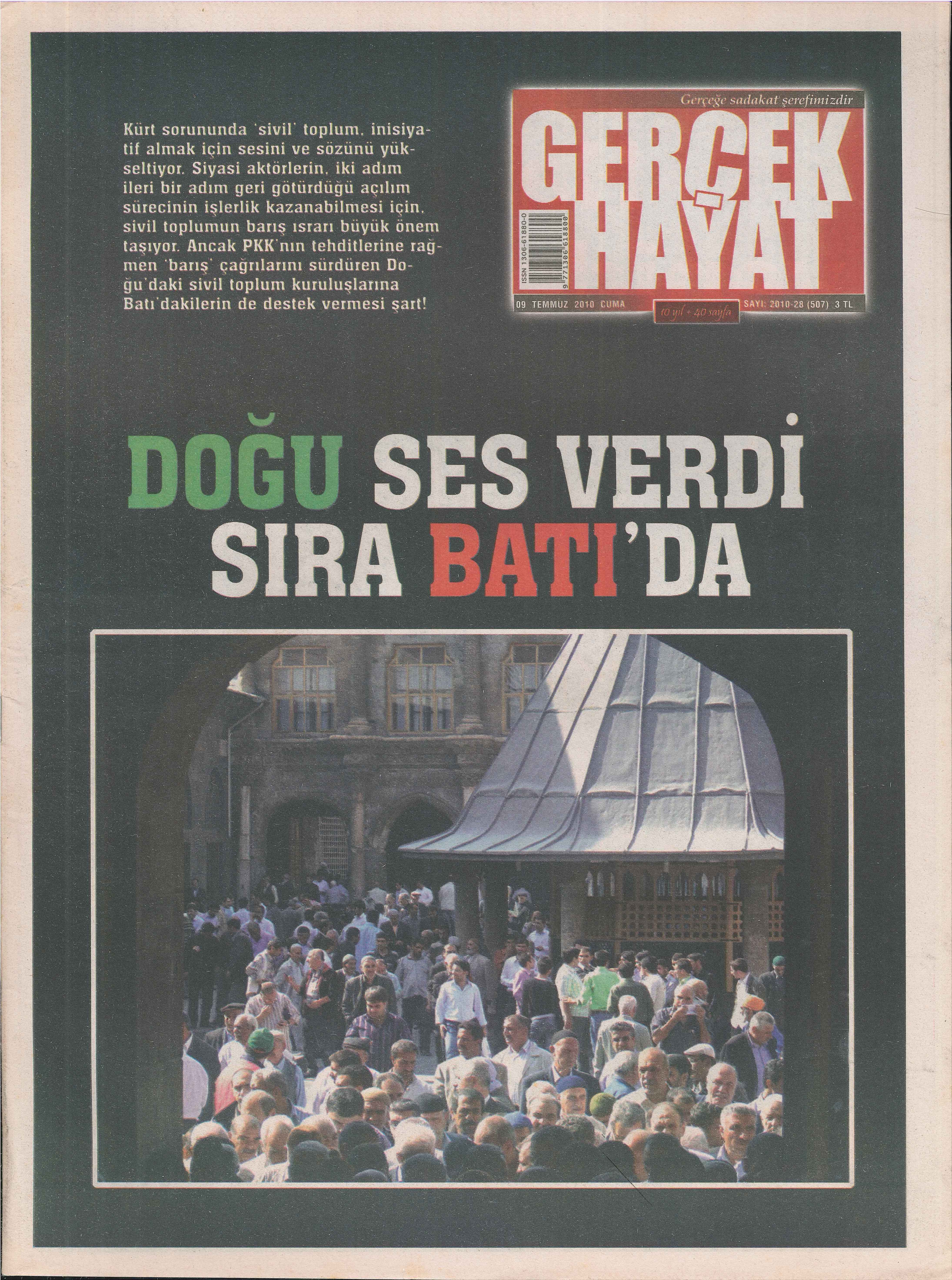 507. Sayı Kapağı