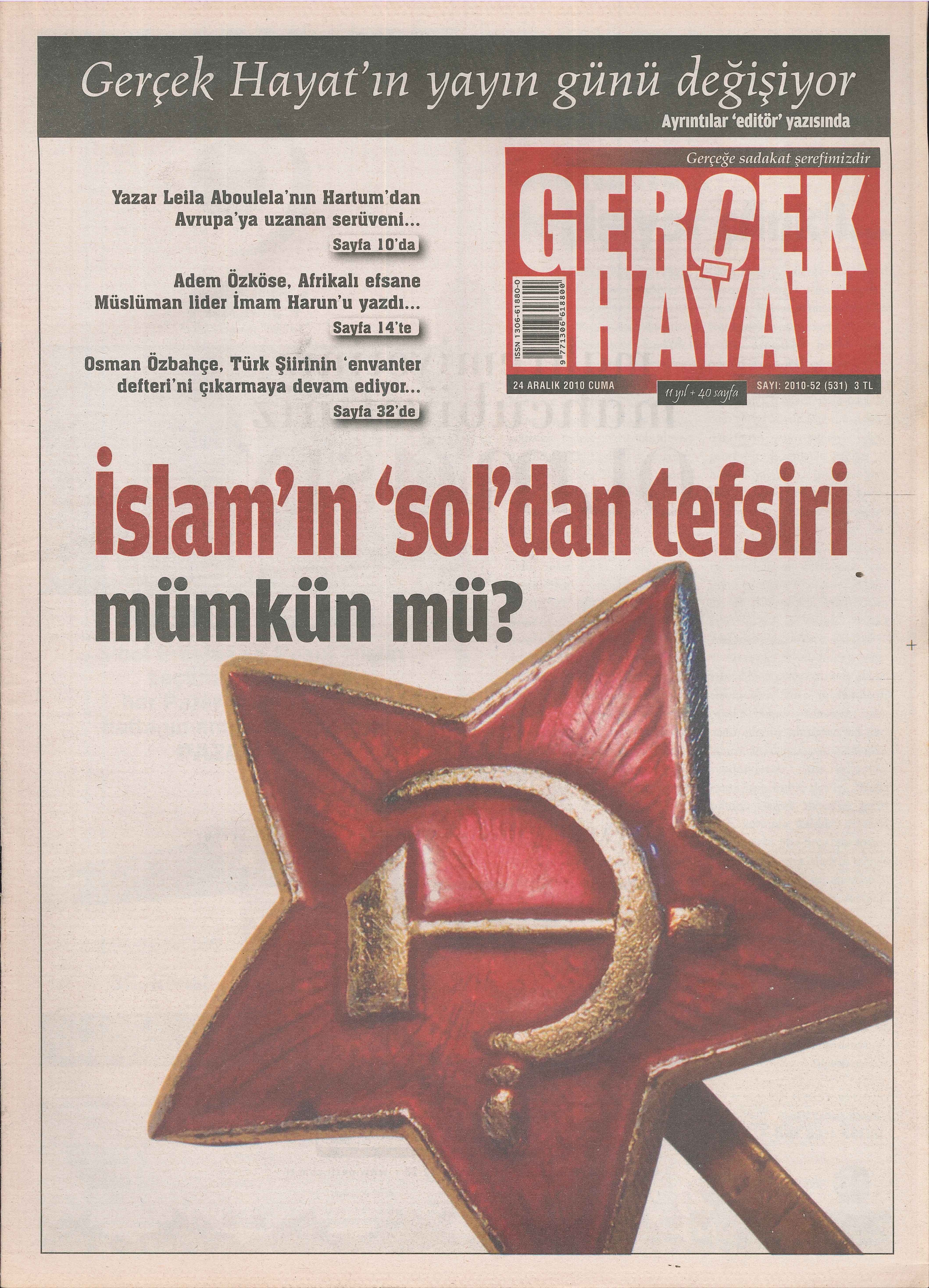 531. Sayı Kapağı