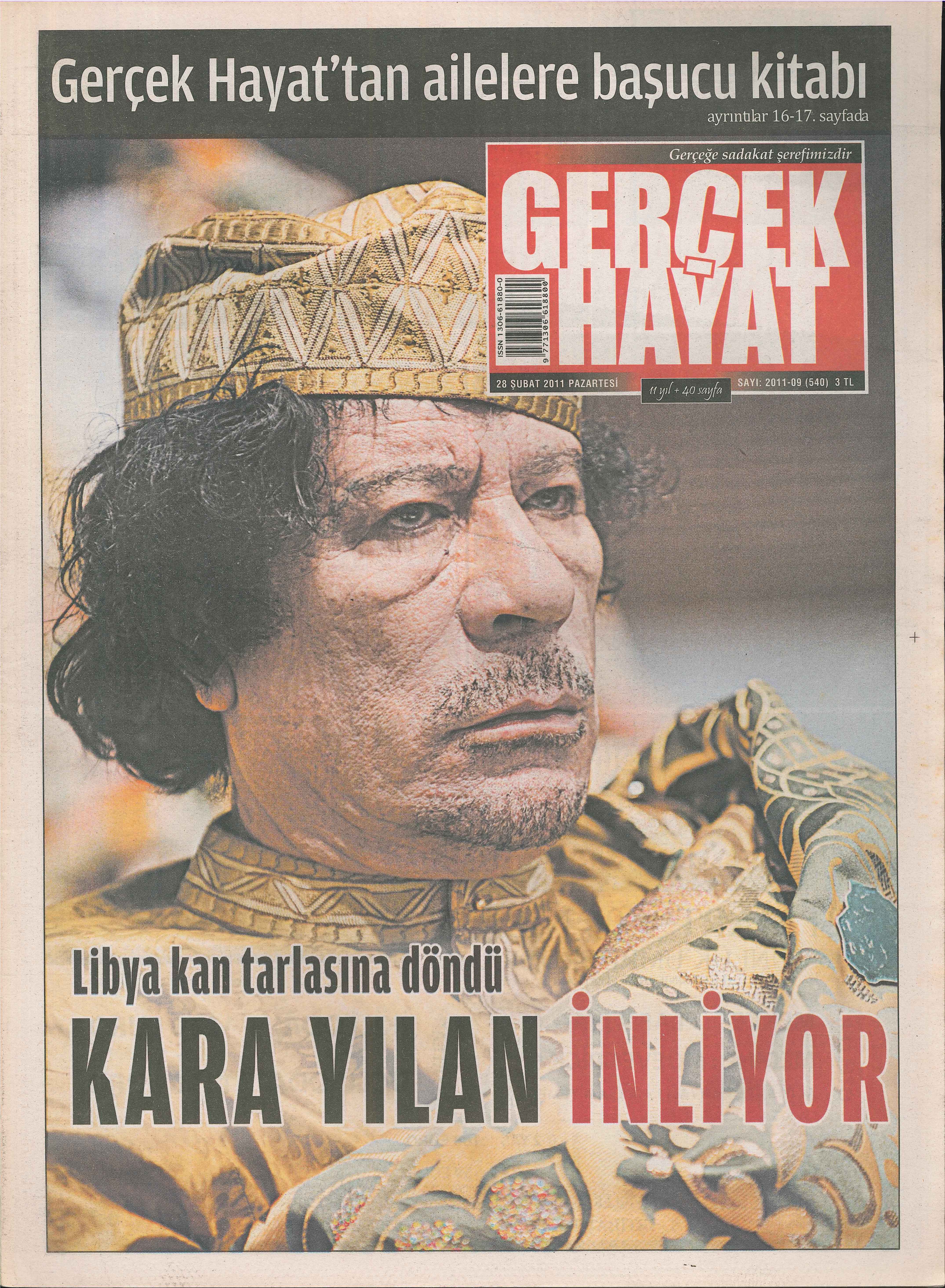 540. Sayı Kapağı
