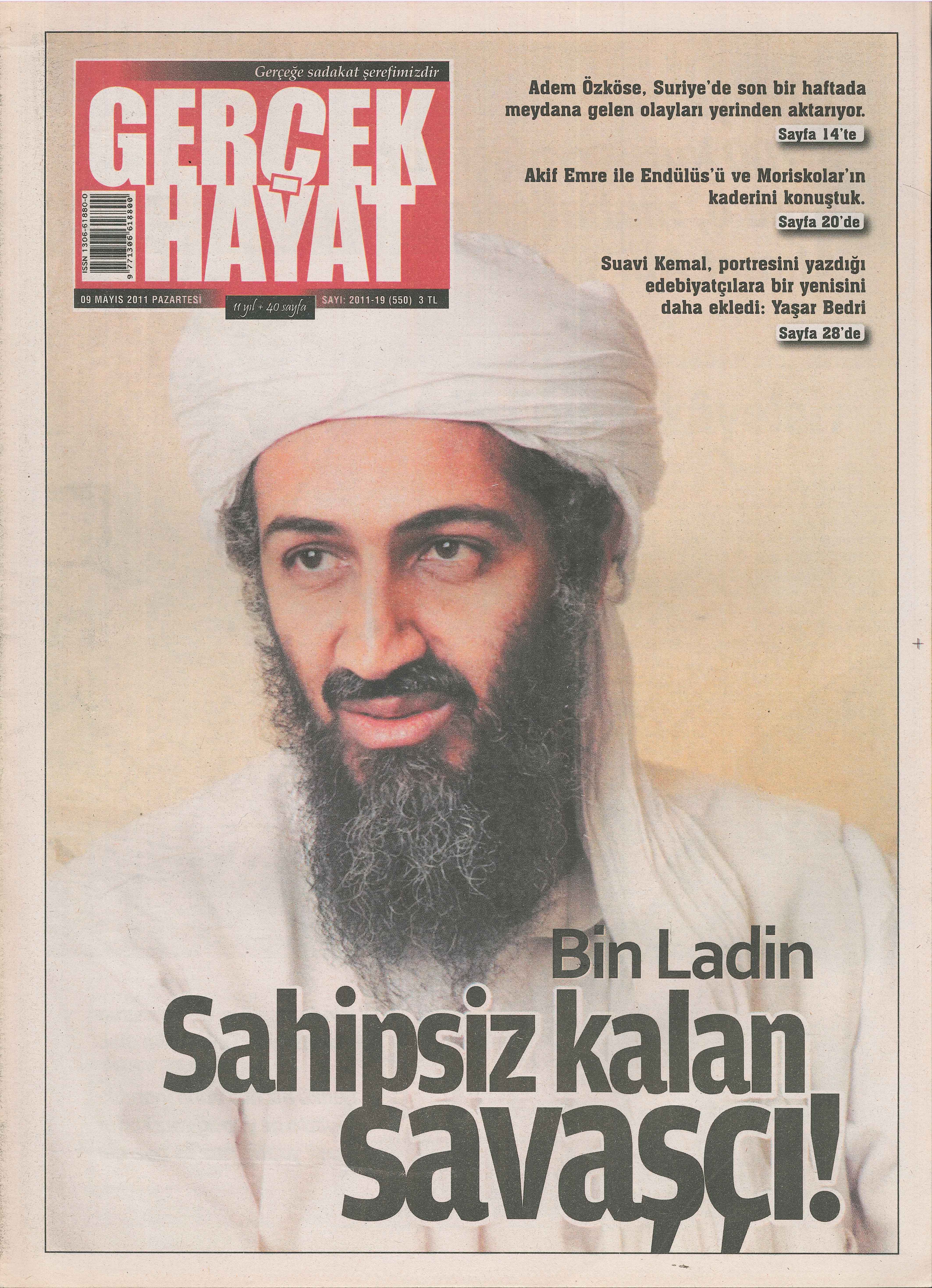 550. Sayı Kapağı