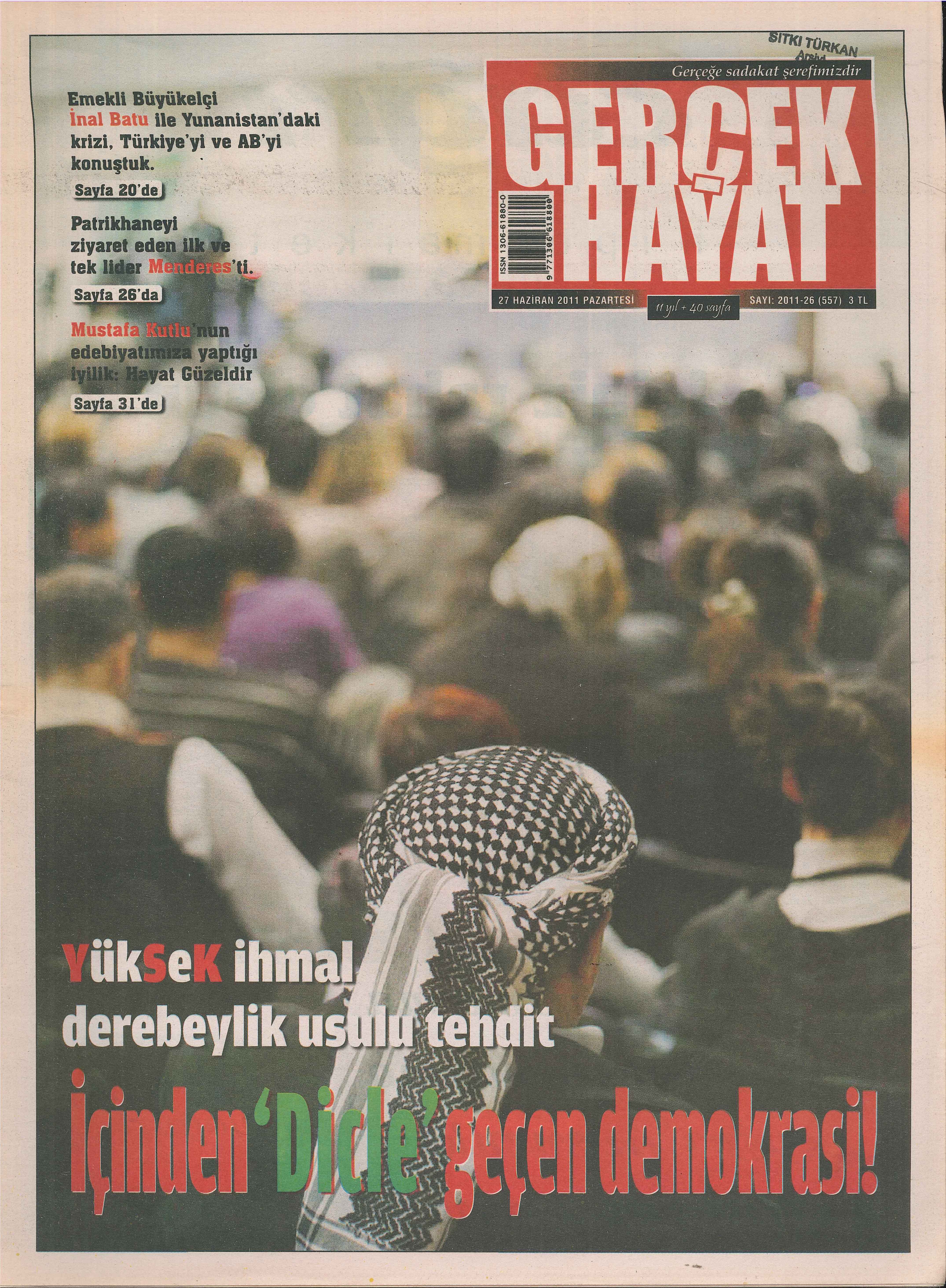 557. Sayı Kapağı