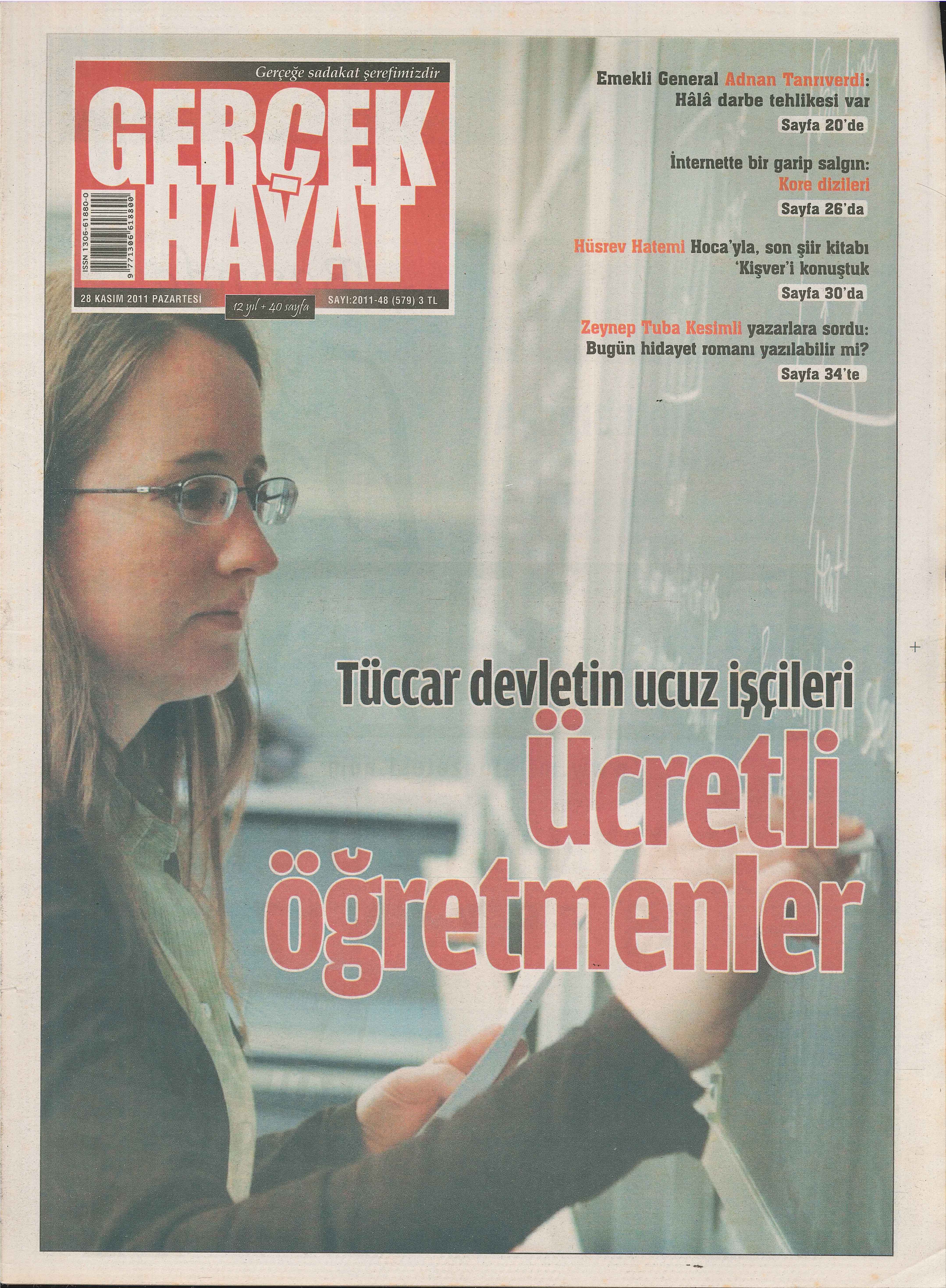 579. Sayı Kapağı