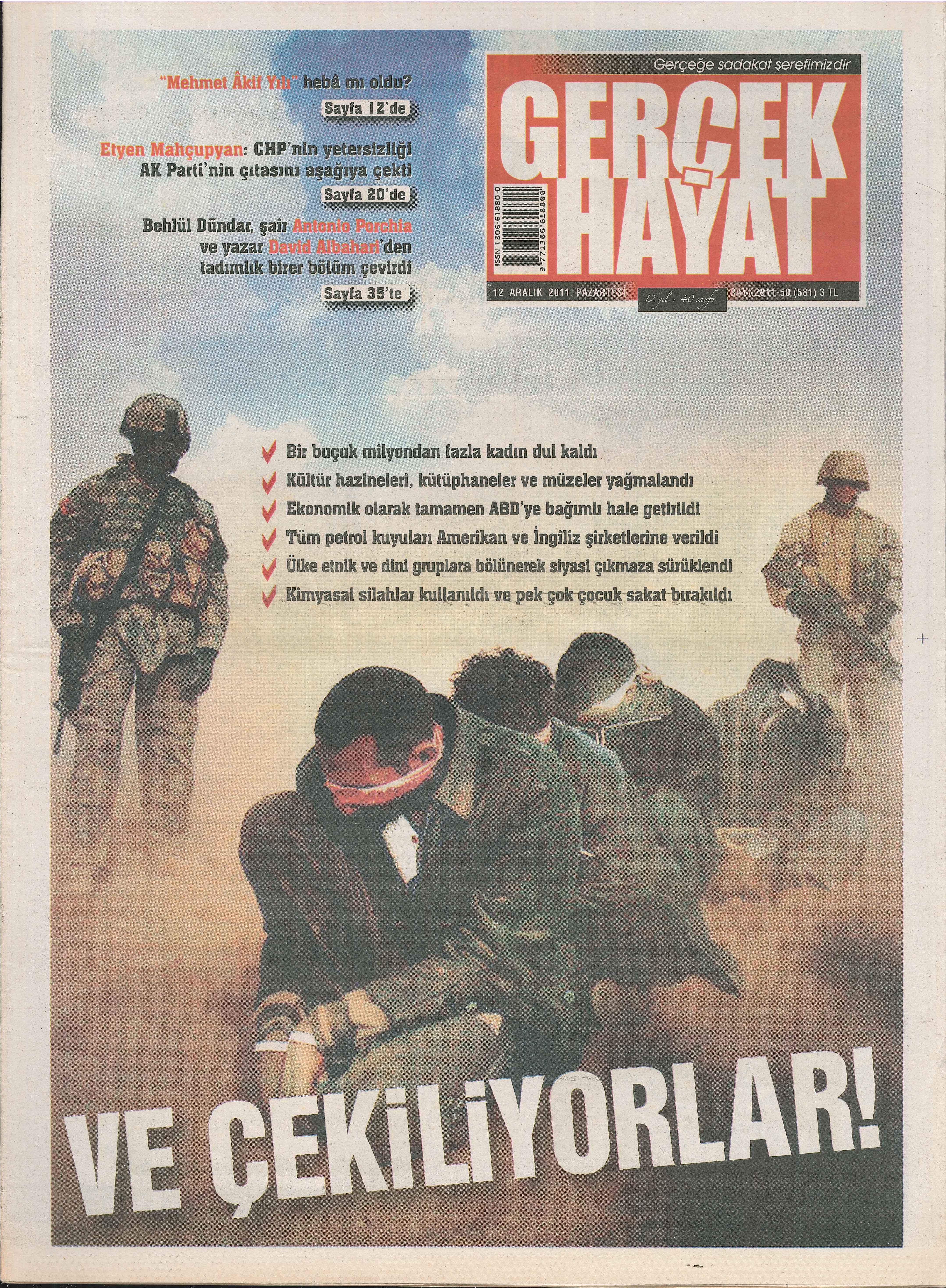581. Sayı Kapağı