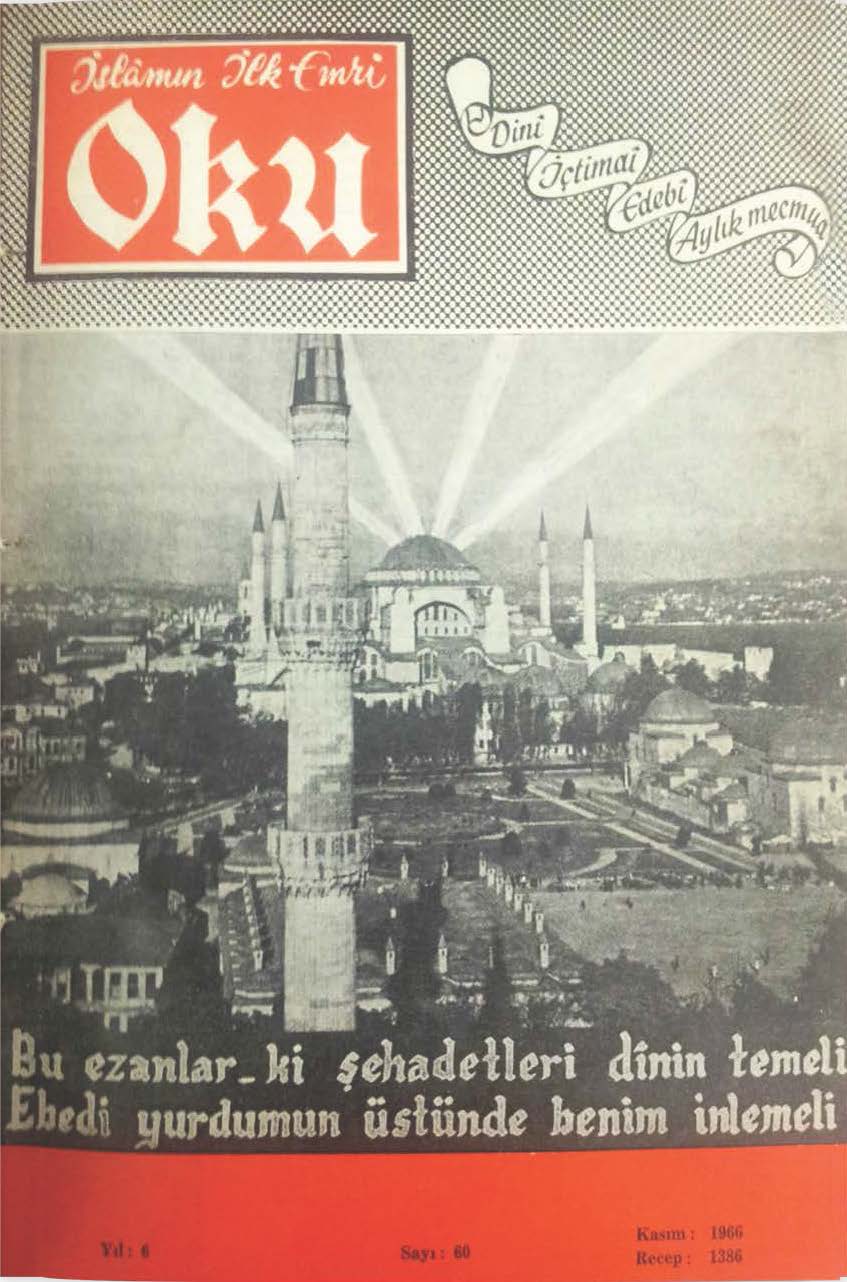 6. Cilt 60. Sayı Kapağı