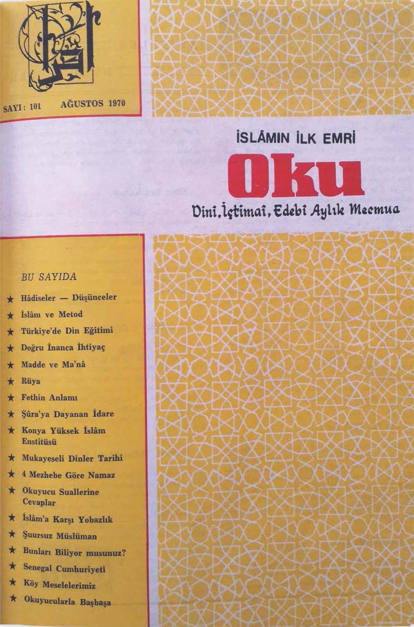 10. Cilt 101. Sayı Kapağı